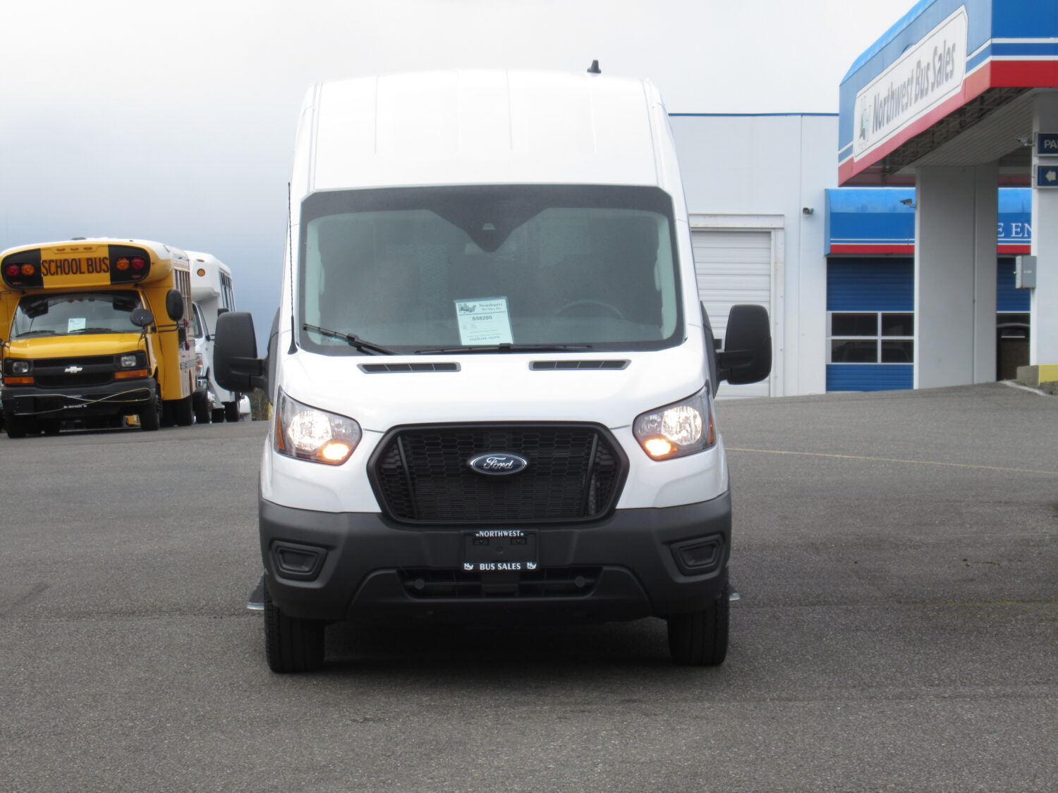 2022 Ford Transit TCI Mobility 8 Passenger ADA Van - S58290 - Image 12