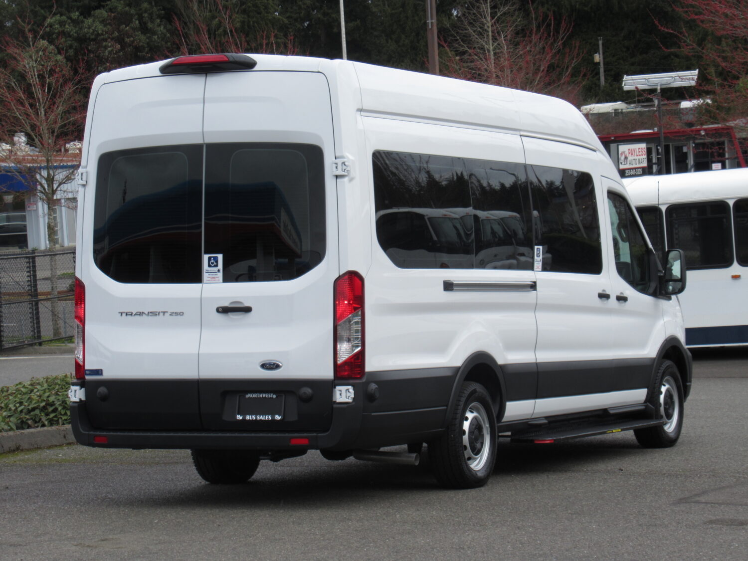 2022 Ford Transit TCI Mobility 8 Passenger ADA Van - S58290 - Image 4