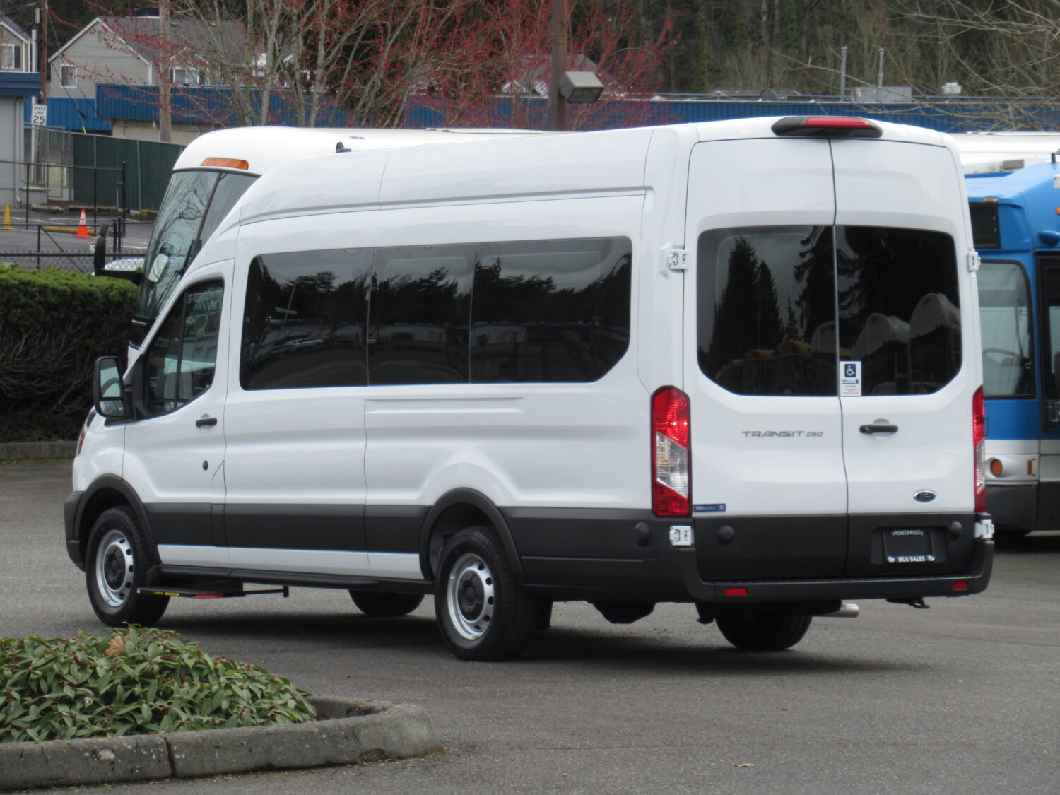 2022 Ford Transit TCI Mobility 8 Passenger ADA Van - S58290 - Image 3