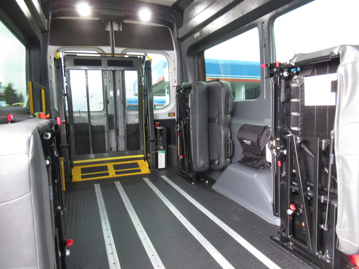 2022 Ford Transit TCI Mobility 8 Passenger ADA Van - S58290 - Image 9