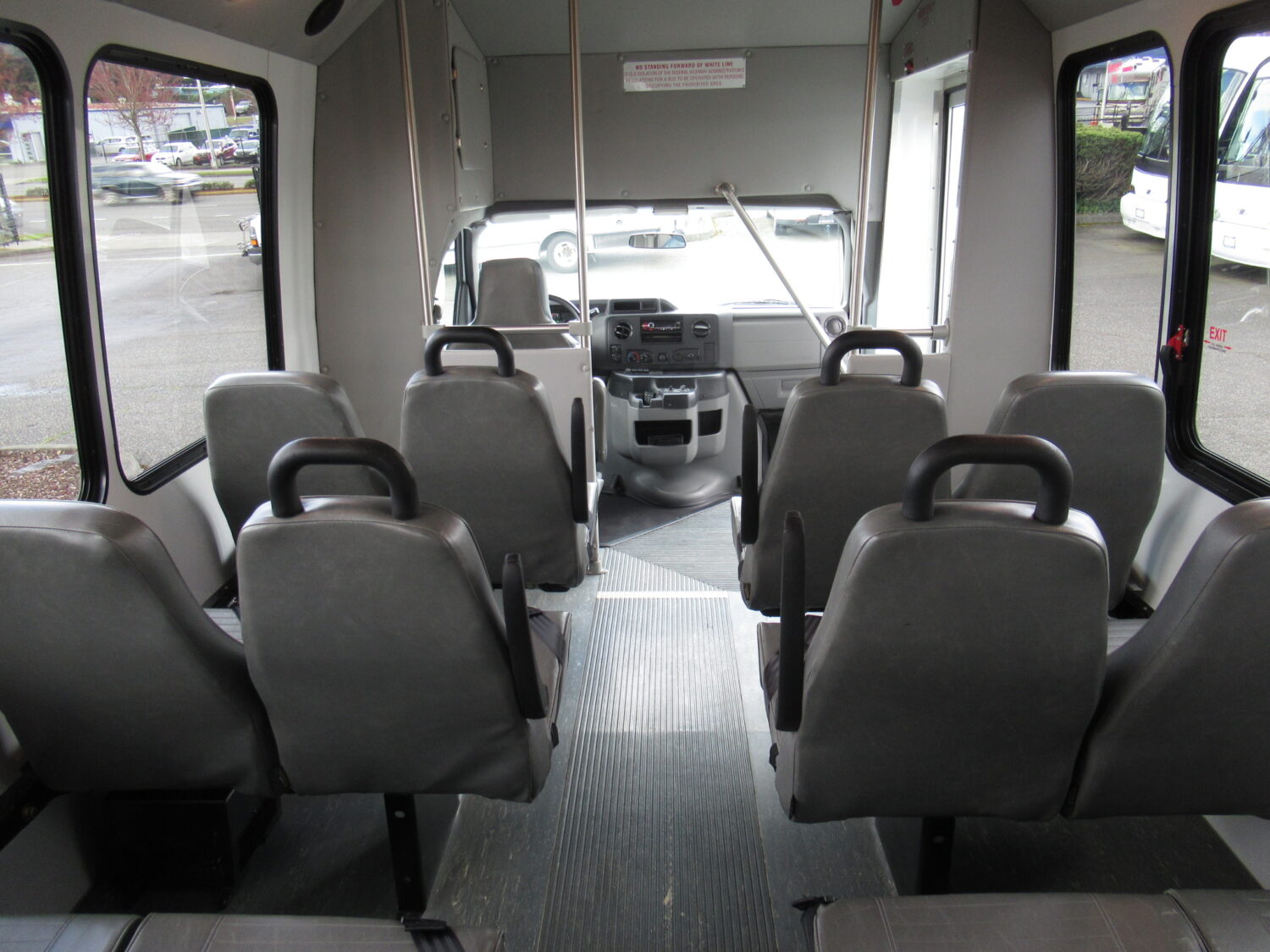 2012 Ford Elkhart ECII 12 Passenger + 2 Wheelchair Shuttle Bus - S21852 - Image 8