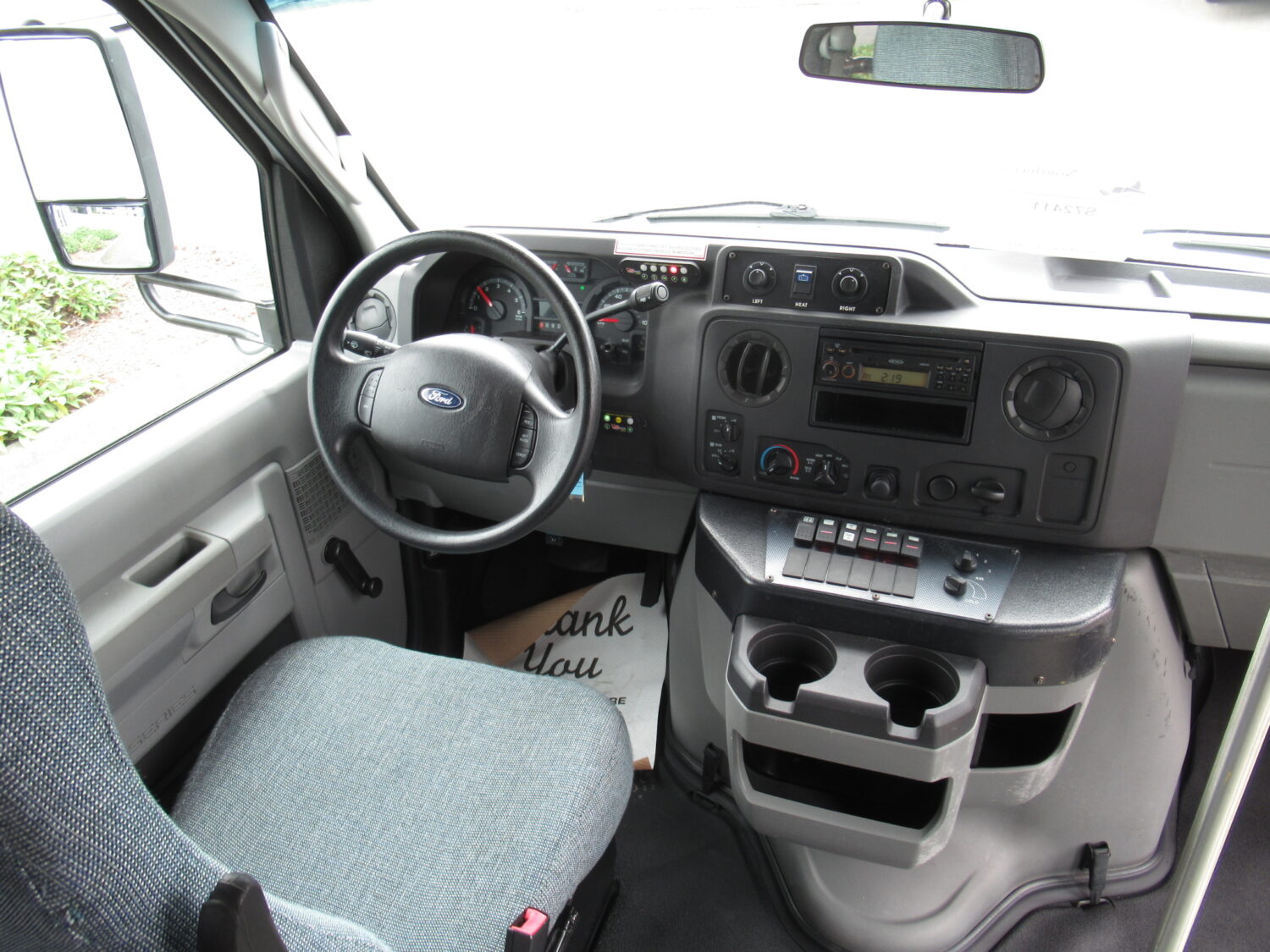 2010 Ford Startrans 12 Passenger + 2 Wheelchair Shuttle Bus - S72411 - Image 5