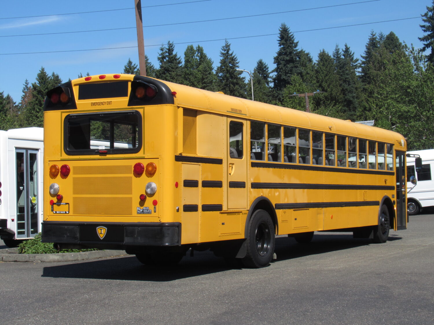 2005 International RE-300 81 Passenger School Bus - B81351 - Image 3