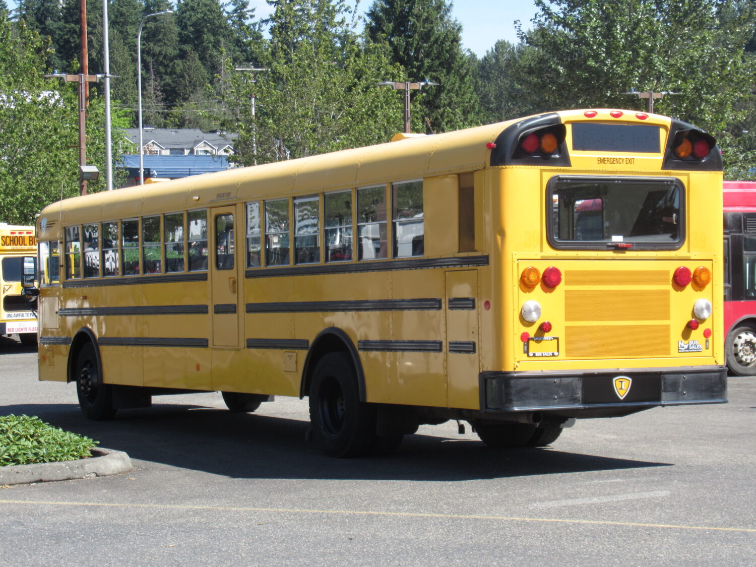 2005 International RE-300 81 Passenger School Bus - B81351 - Image 4