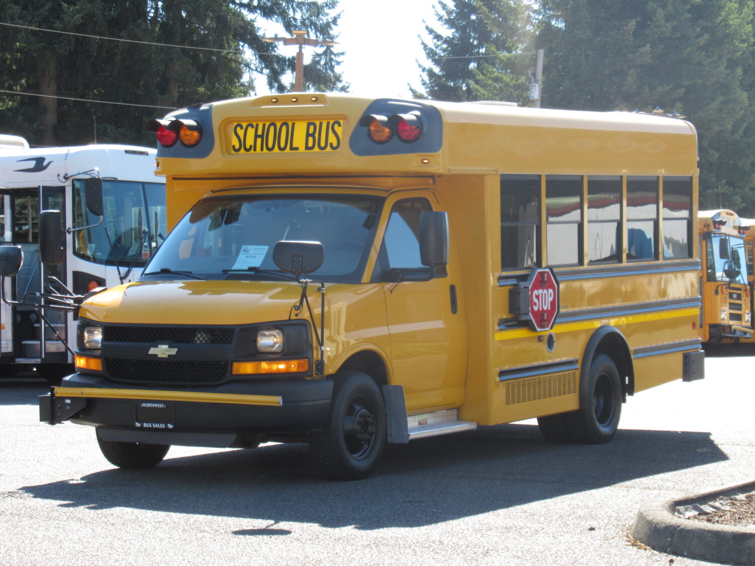 2011 Chevrolet Collins Super Bantam 24 Passenger School Bus - B61535 - Image 2