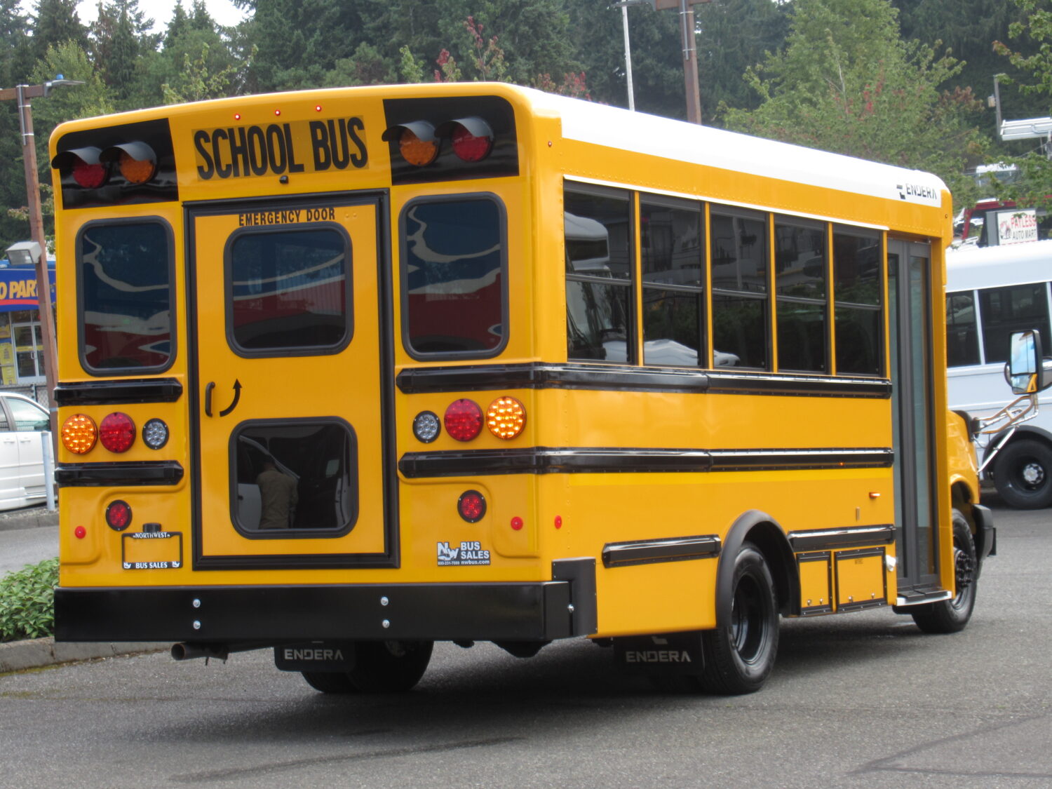 2022 Chevrolet Endera-5 24 Passenger Type-A School Bus - B89379 - Image 3