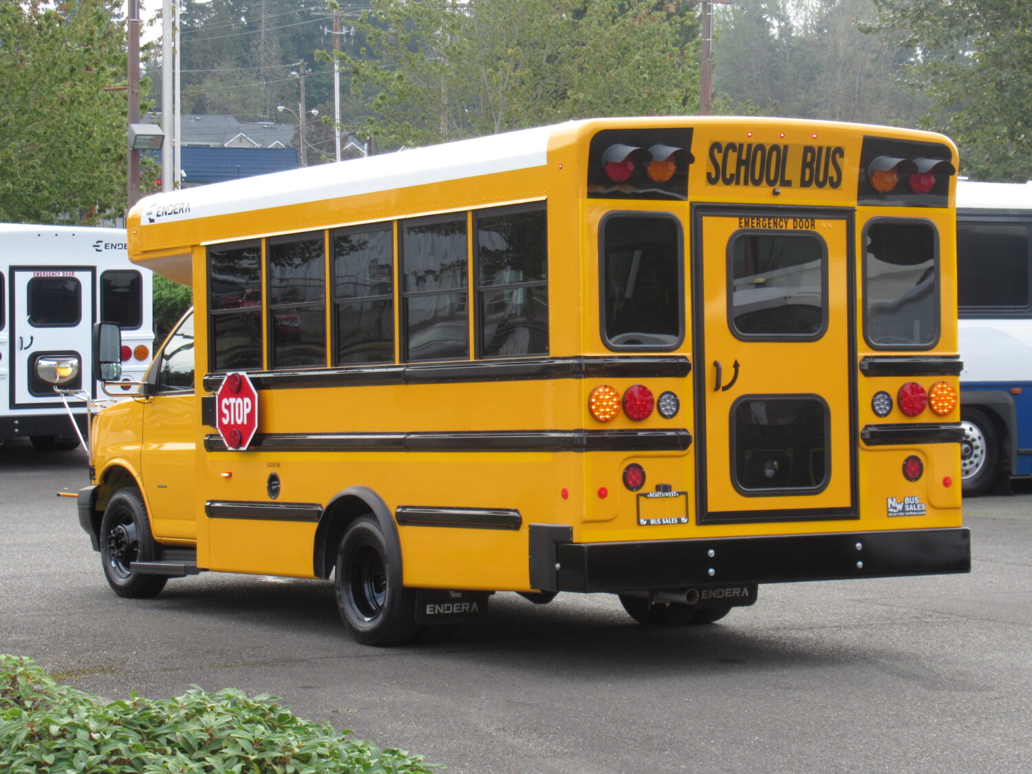 2022 Chevrolet Endera-5 24 Passenger Type-A School Bus - B89379 - Image 4