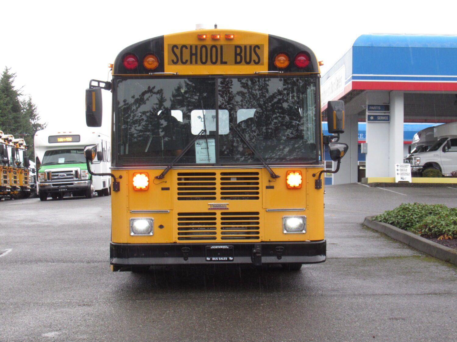 2007 Thomas Saf-T-Liner 22 Passenger ADA Short School Bus - B80828 - Image 12