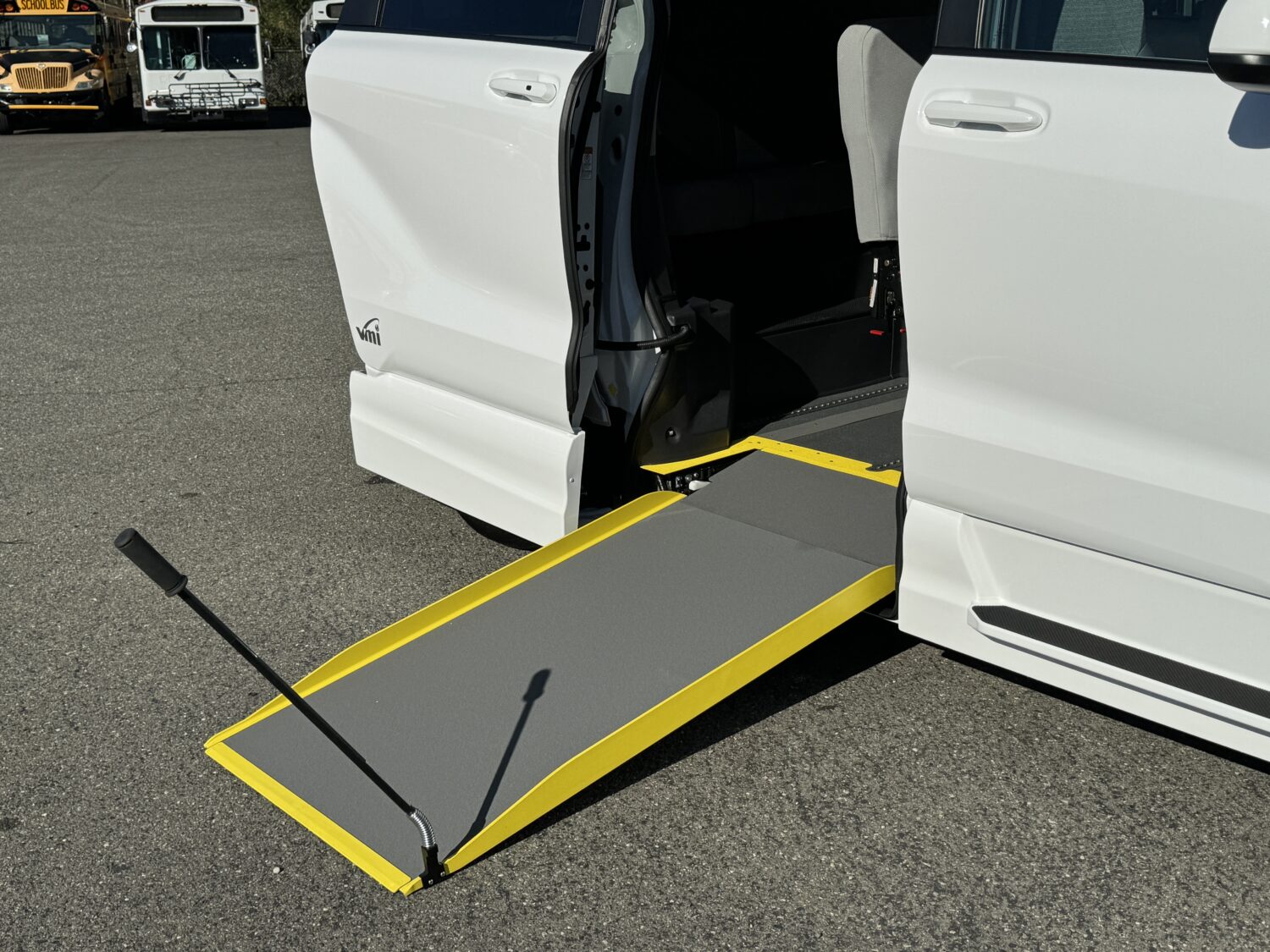 2024 Toyota Sienna Hybrid LE VMI 6 Passenger Side Entry ADA Ramp Van - S87539 - Image 9