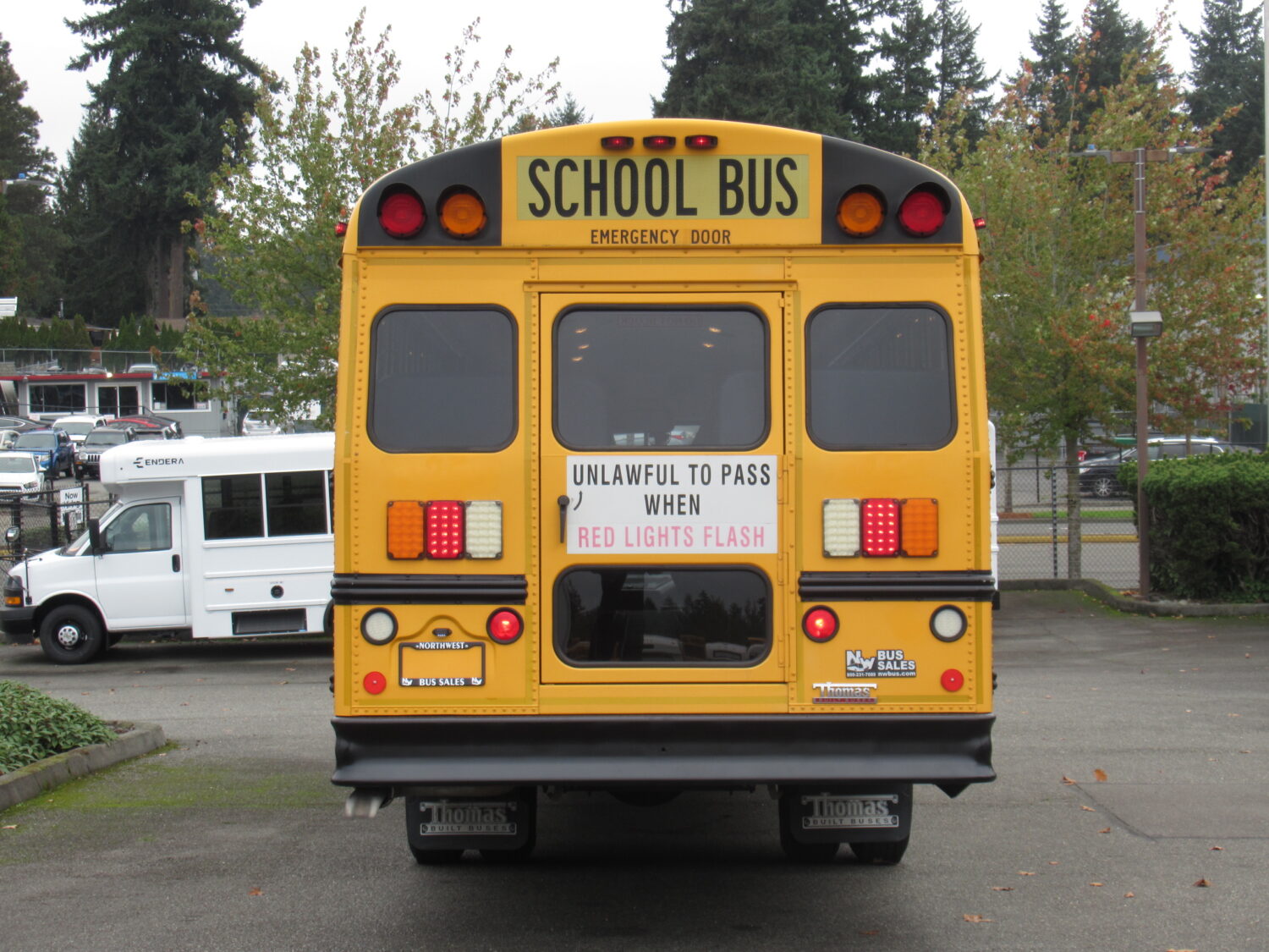 2011 Thomas Saf-T-Liner FE 78 Passenger School Bus - B31924 - Image 11