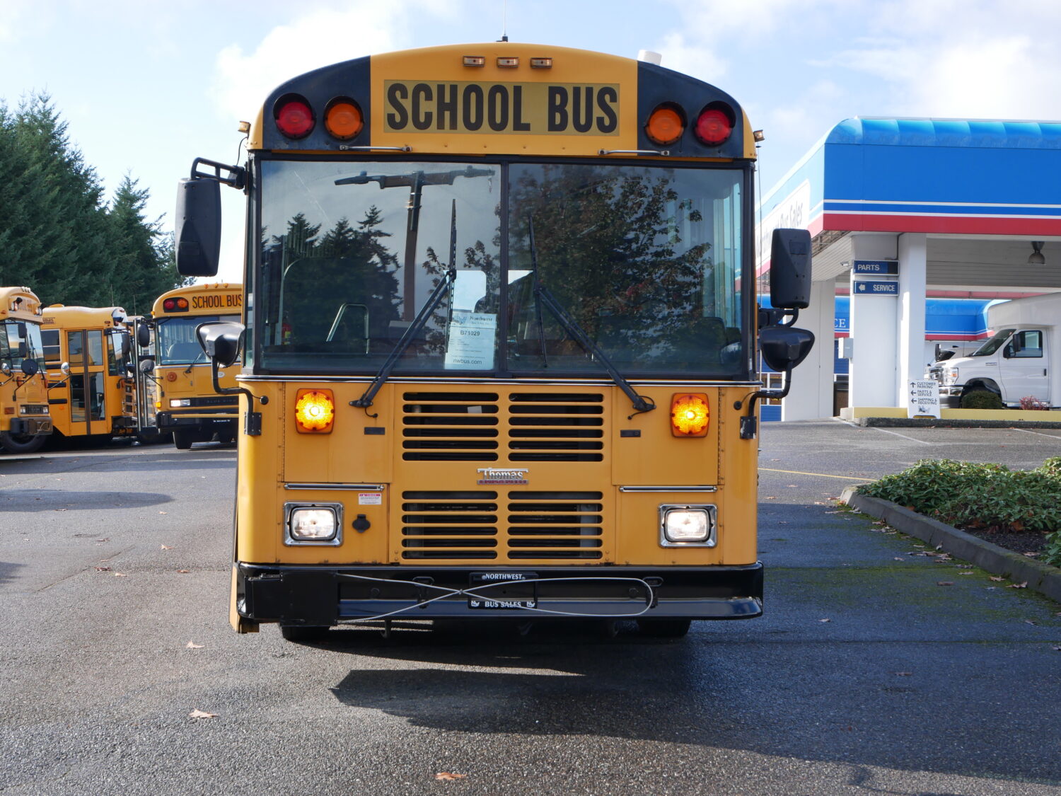 2006 Thomas Saf-T-Liner FE 83 Passenger School Bus - B71029 - Image 12