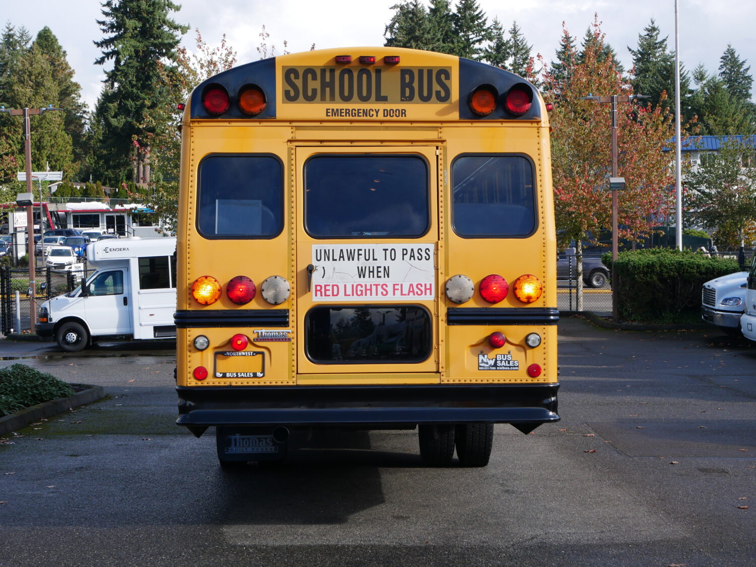 2006 Thomas Saf-T-Liner FE 83 Passenger School Bus - B71029 - Image 11