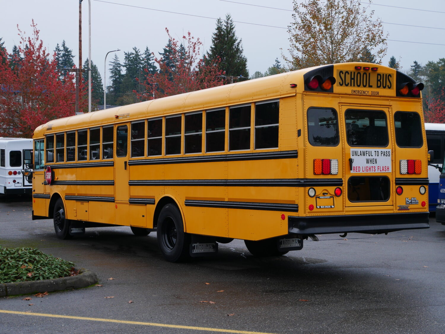 2011 Thomas Saf-T-Liner FE 78 Passenger School Bus - B31922 - Image 4