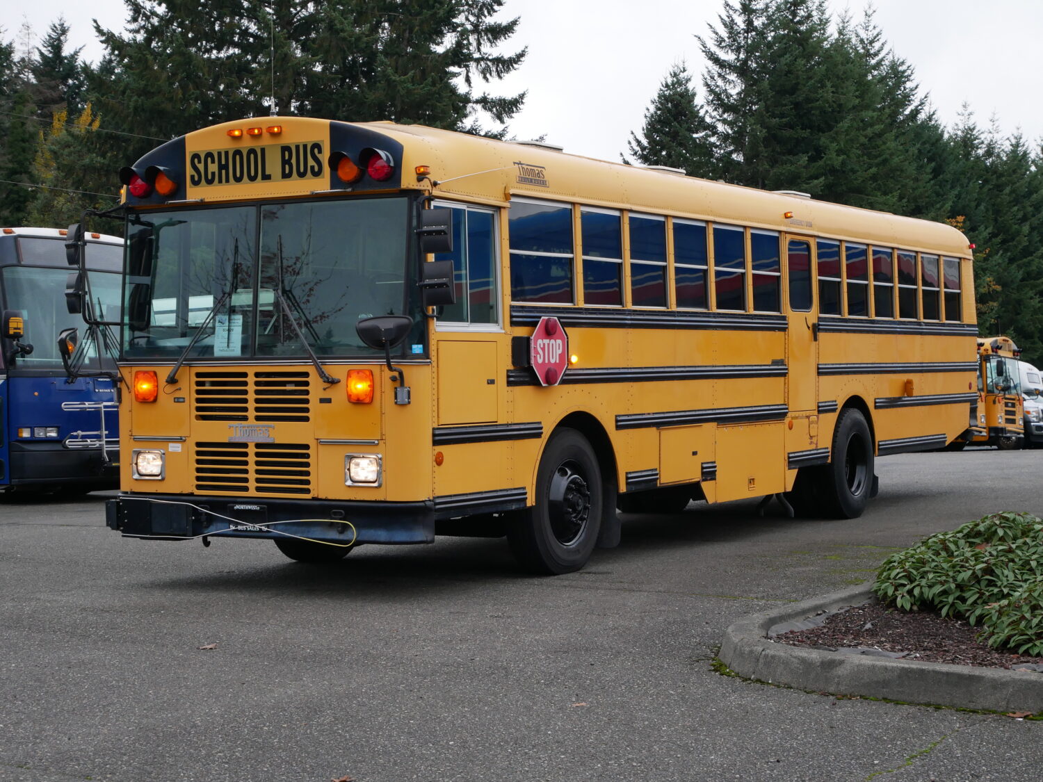 2004 Thomas Saf-T-Liner FE 78 Passenger School Bus - B34630 - Image 2