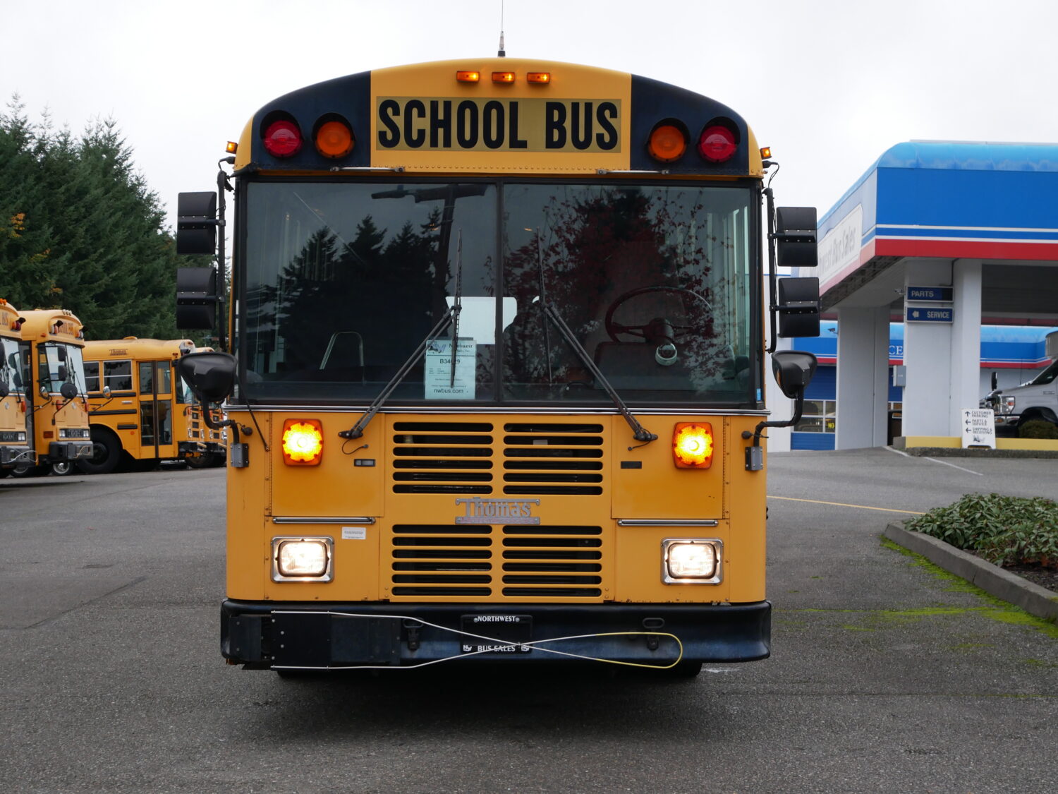 2004 Thomas Saf-T-Liner FE 78 Passenger School Bus - B34630 - Image 12