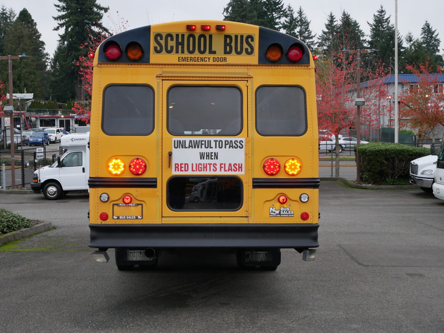 2004 Thomas Saf-T-Liner FE 78 Passenger School Bus - B34630 - Image 11