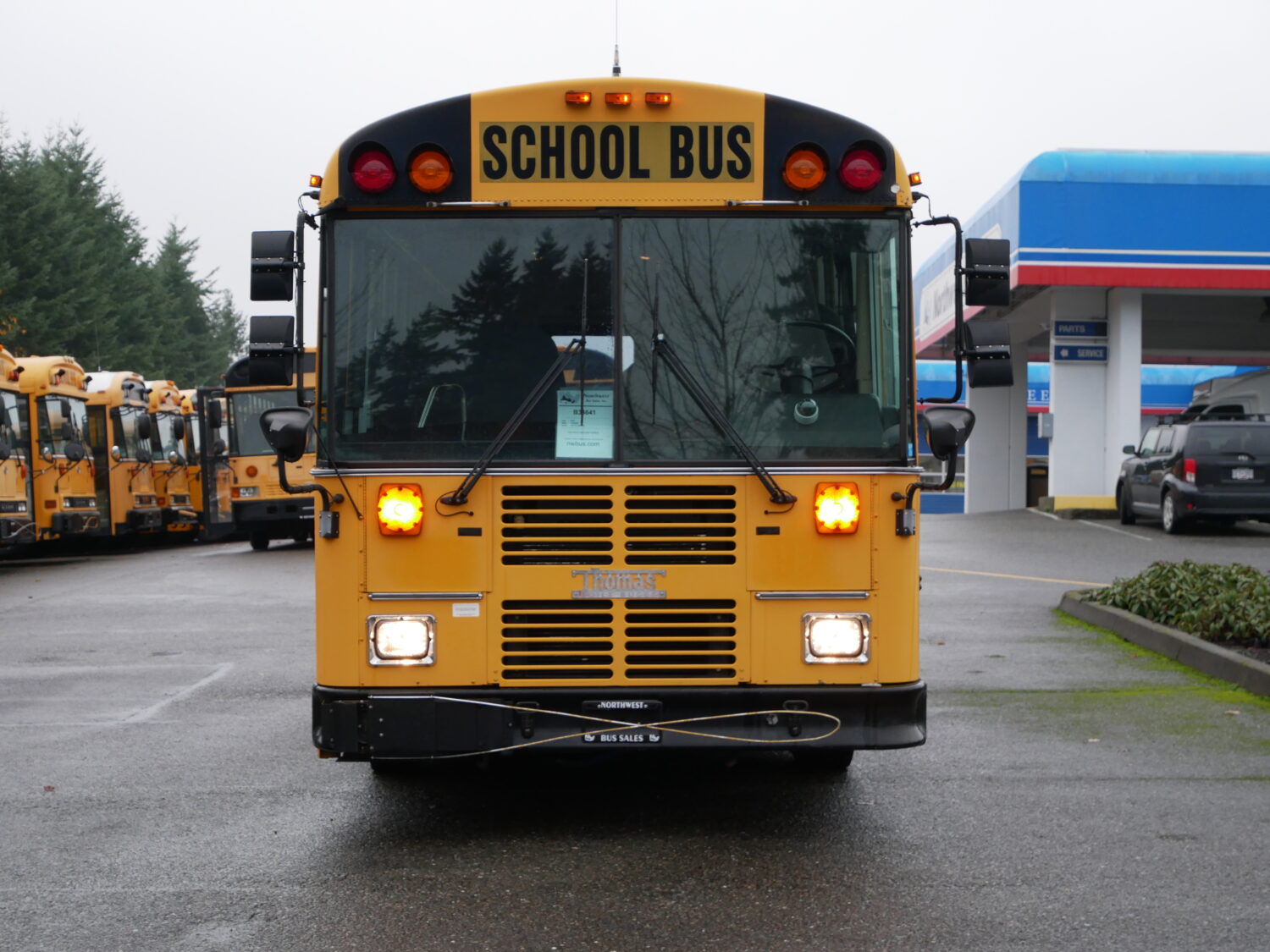 2004 Thomas Saf-T-Liner FE 78 Passenger School Bus - B34641 - Image 12