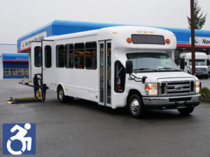 2018 Ford Starcraft Allstar 20 Passenger ADA Shuttle Bus - S07659