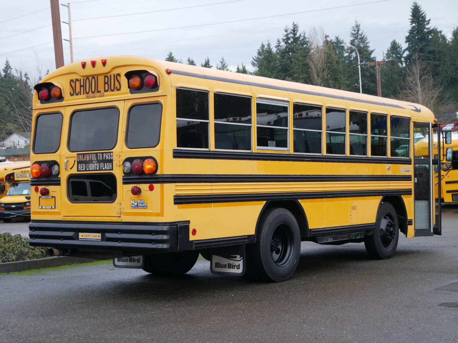 1999 Bluebird TC2000 48 Passenger School Bus - B87735 - Image 3