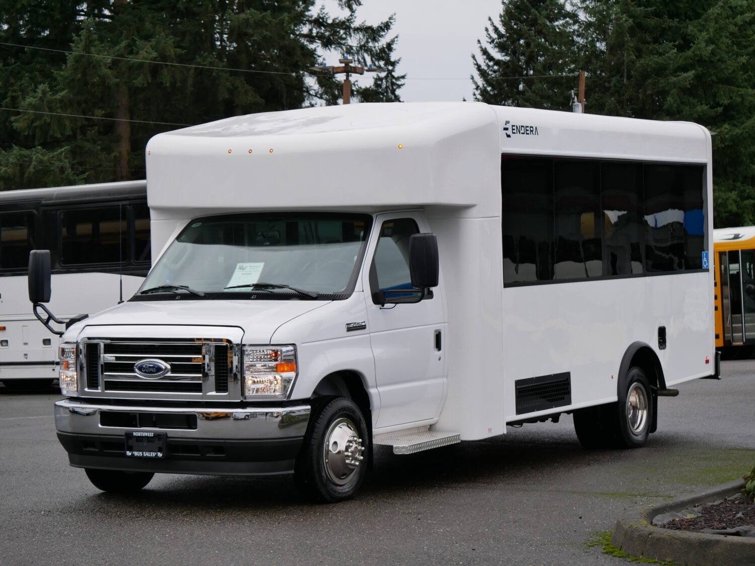 2024 Ford Endera 12 Pass & 2 Wheelchair Shuttle Bus - S25270 - Image 2