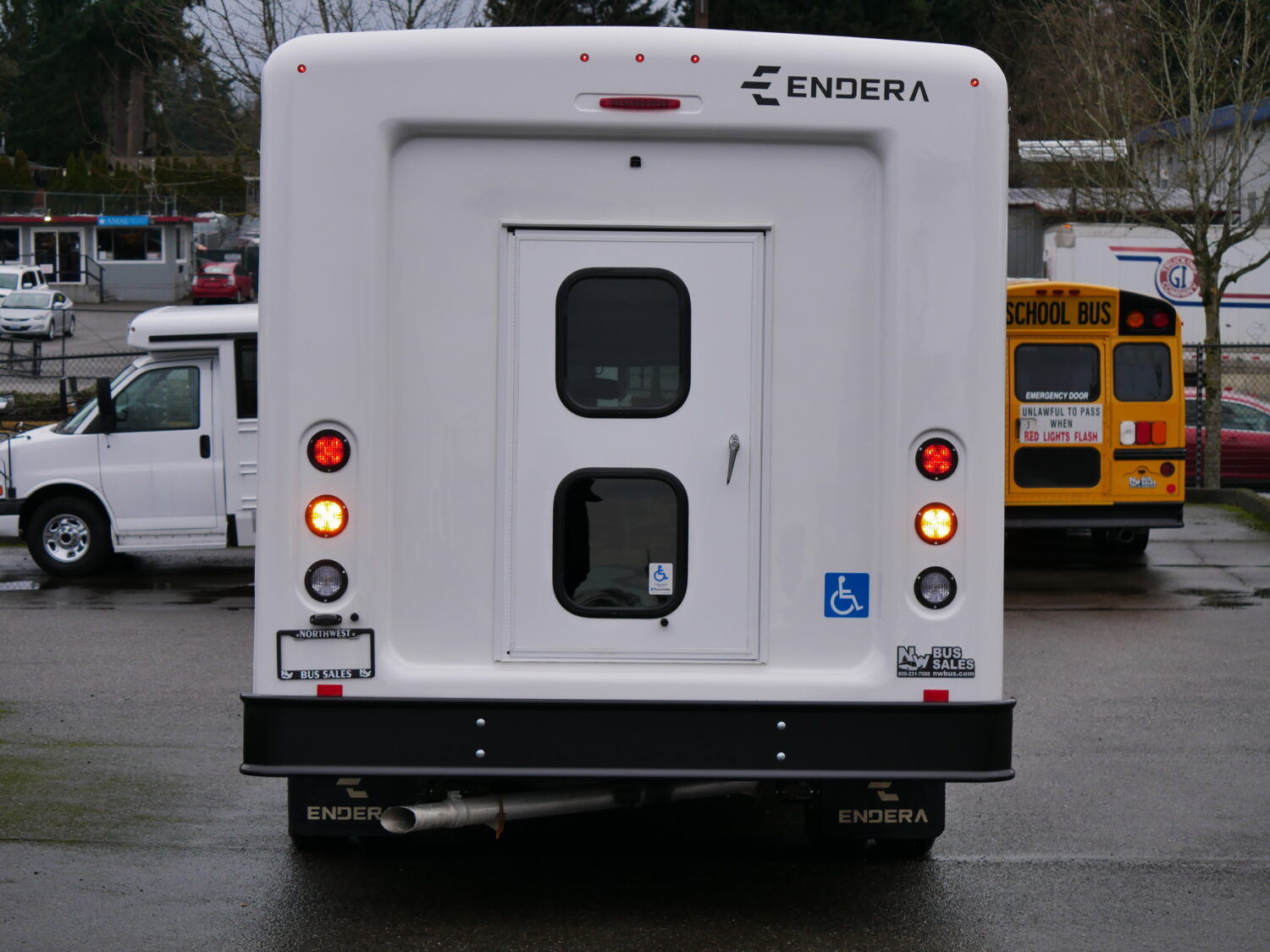 2024 Ford Endera 12 Pass & 2 Wheelchair Shuttle Bus - S25270 - Image 11