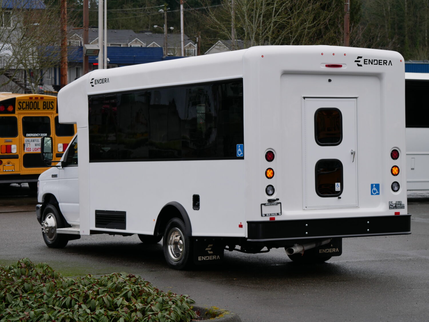 2024 Ford Endera 12 Pass & 2 Wheelchair Shuttle Bus - S25270 - Image 4