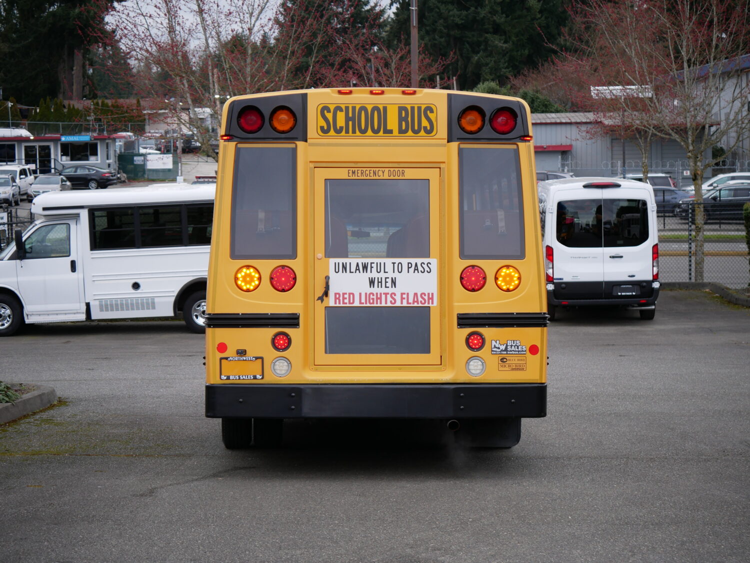 2011 Chevrolet Bluebird Microbird Girardin 30 Passenger Type-A School Bus - B12724 - Image 11