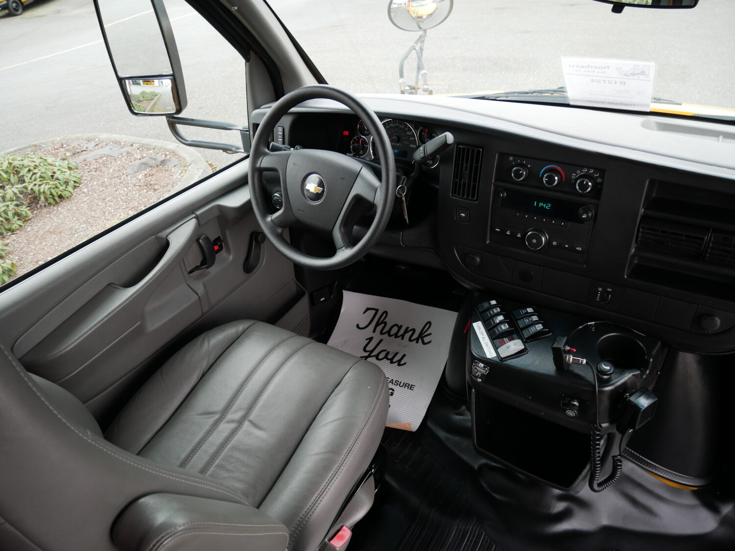 2011 Chevrolet Bluebird Microbird Girardin 30 Passenger Type-A School Bus - B12724 - Image 5