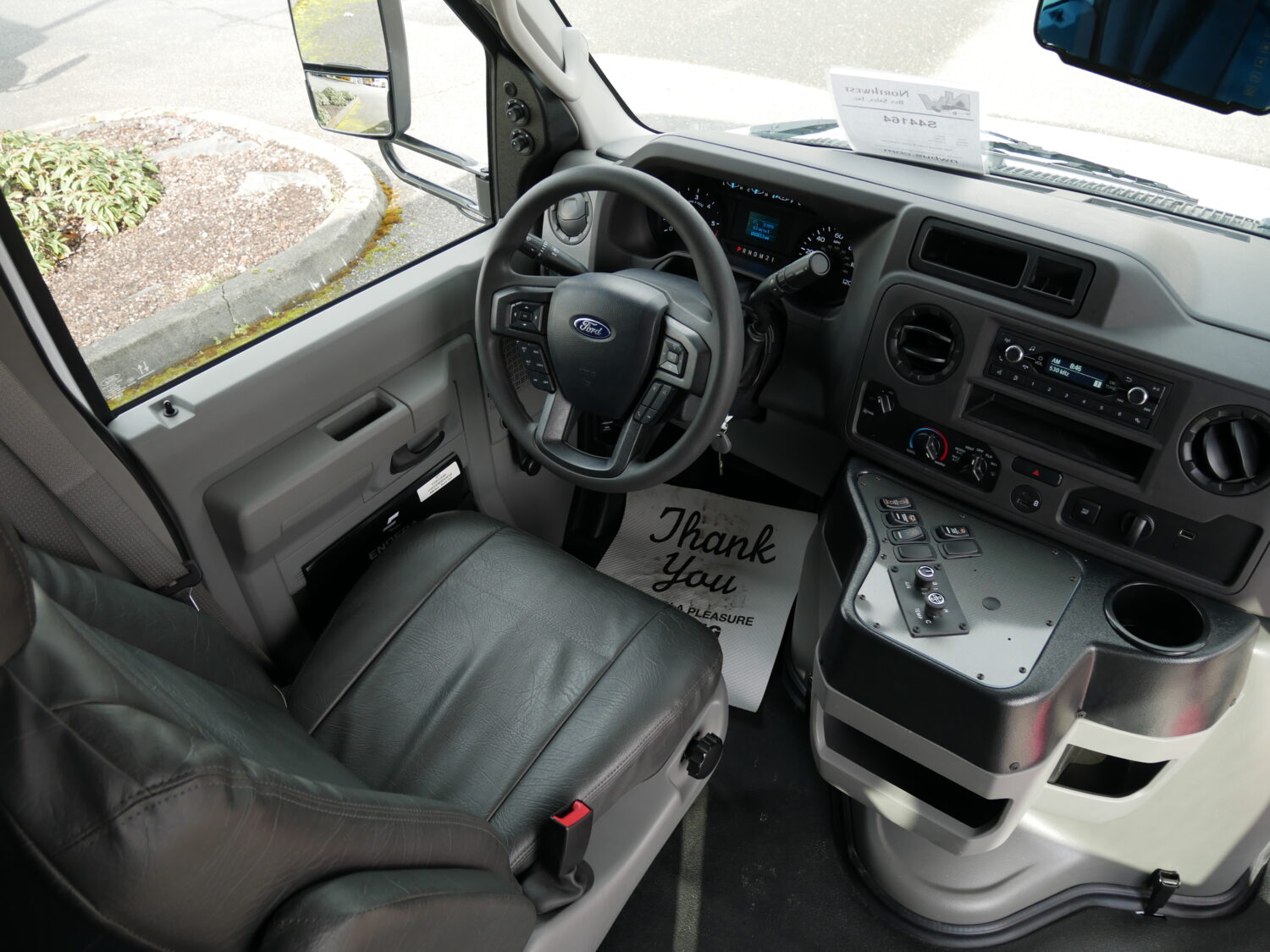 2024 Ford Endera 14 Passenger + Rear Luggage Shuttle Bus - S44164 - Image 5