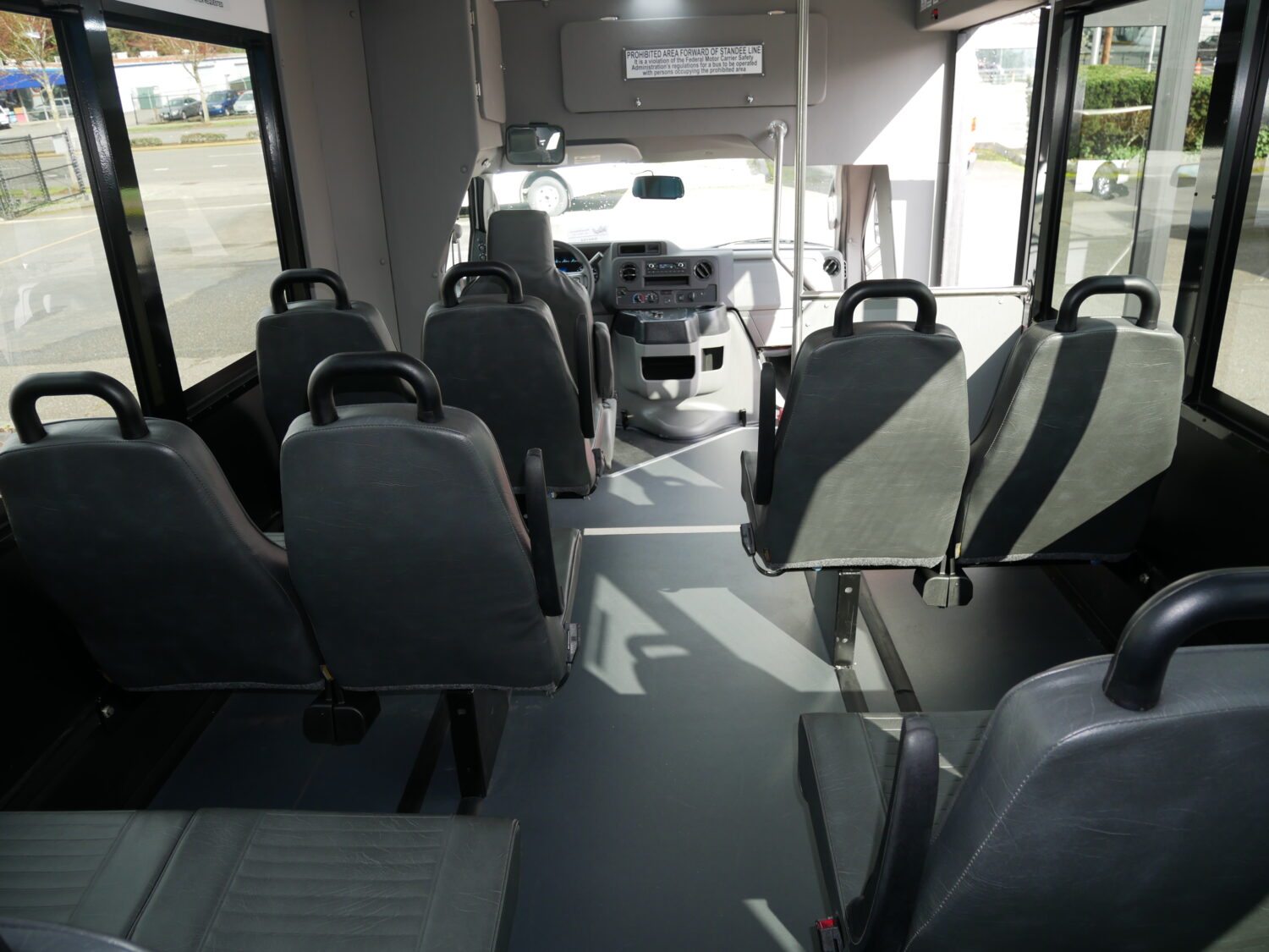 2024 Ford Endera 14 Passenger + Rear Luggage Shuttle Bus - S44164 - Image 8