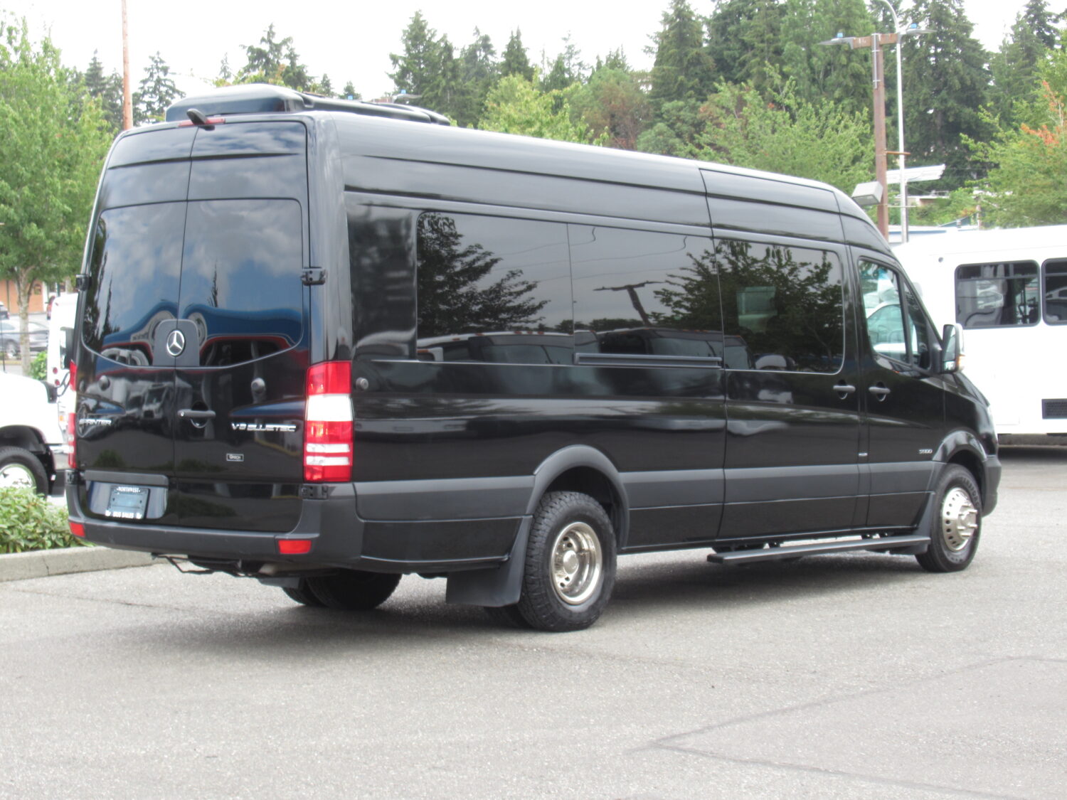 2015 Mercedes Sprinter Grech Limo 15 Passenger Shuttle Van - S18180 - Image 3