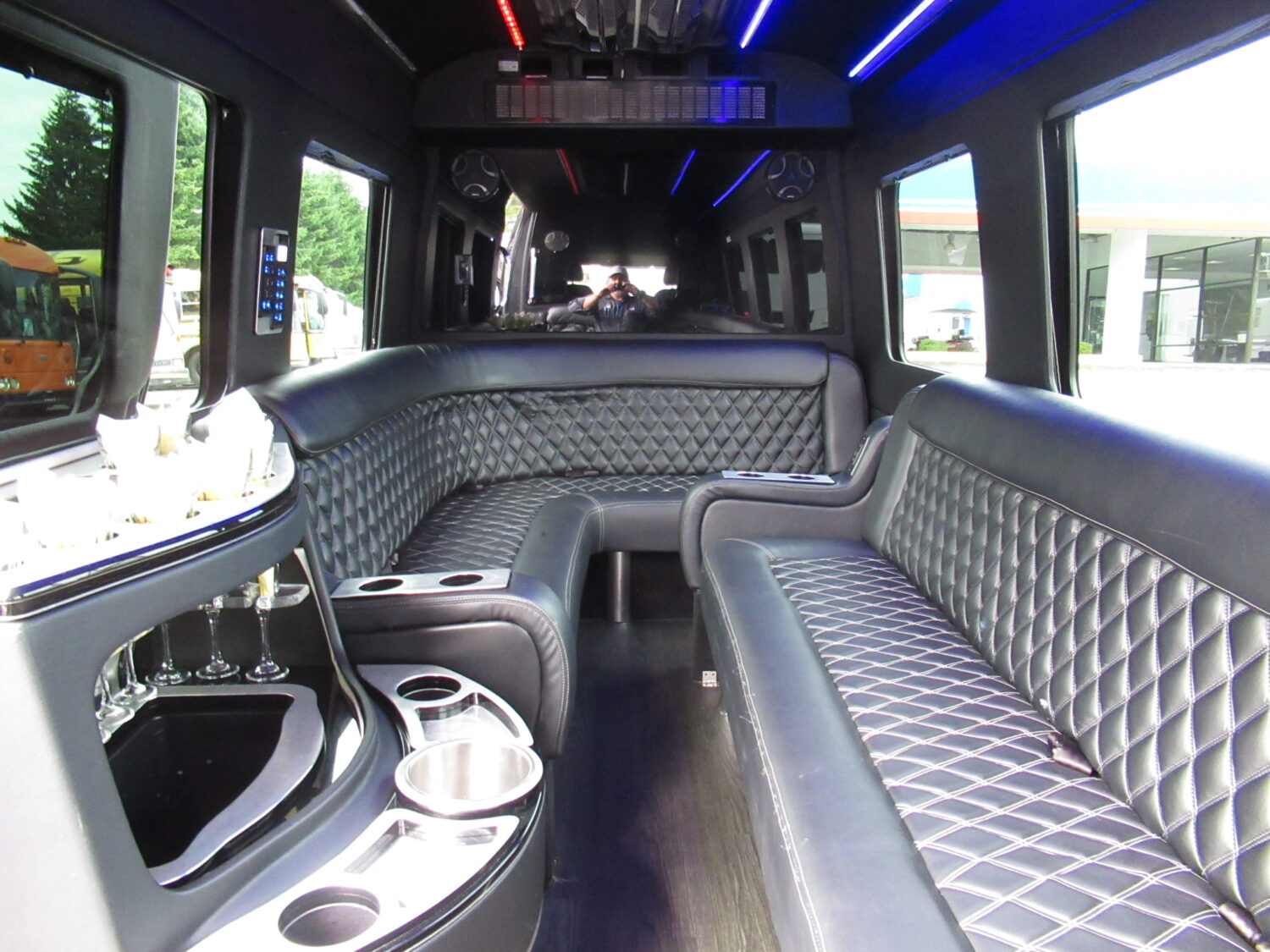 2015 Mercedes Sprinter Grech Limo 15 Passenger Shuttle Van - S18180 - Image 6