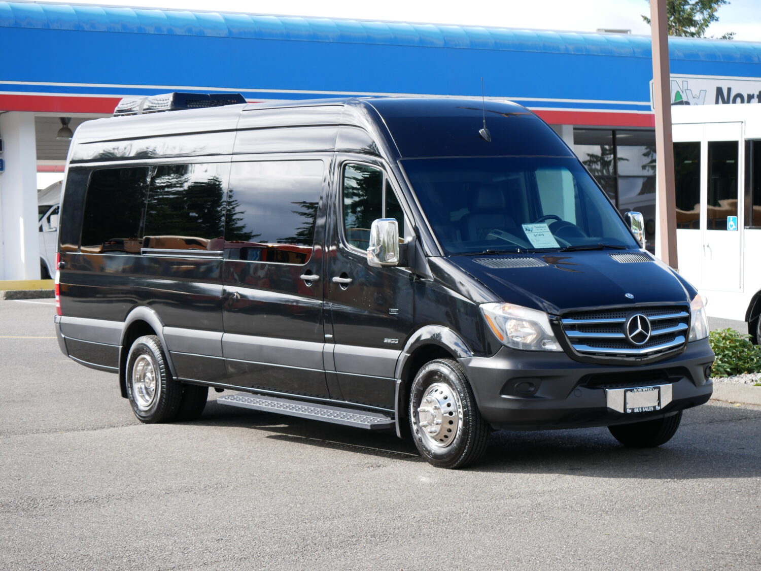 2014 Mercedes Sprinter Grech Limo 15 Passenger Shuttle Van - S11419