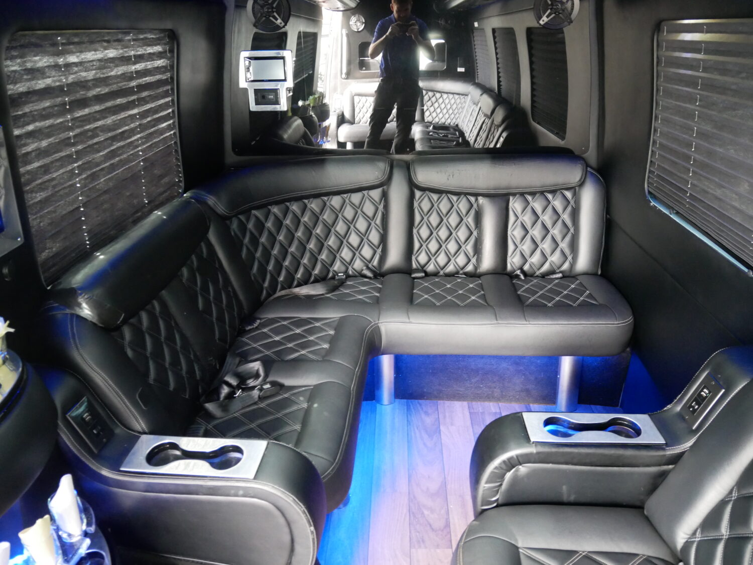 2014 Mercedes Sprinter Grech Limo 15 Passenger Shuttle Van - S11419 - Image 9