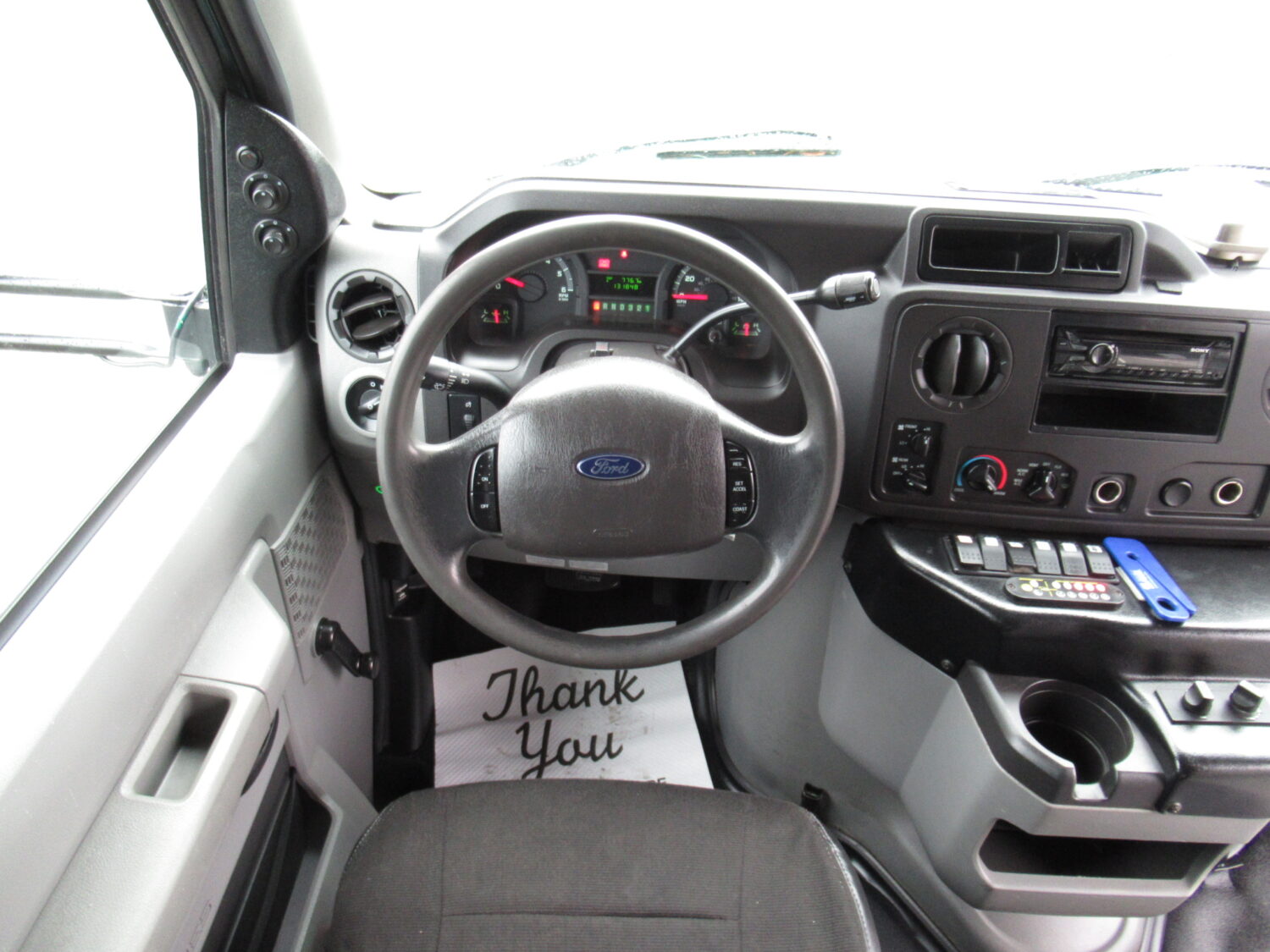 2013 Ford Elkhart 11 Passenger + 3 Wheelchair ADA Shuttle Bus - S32783 - Image 5
