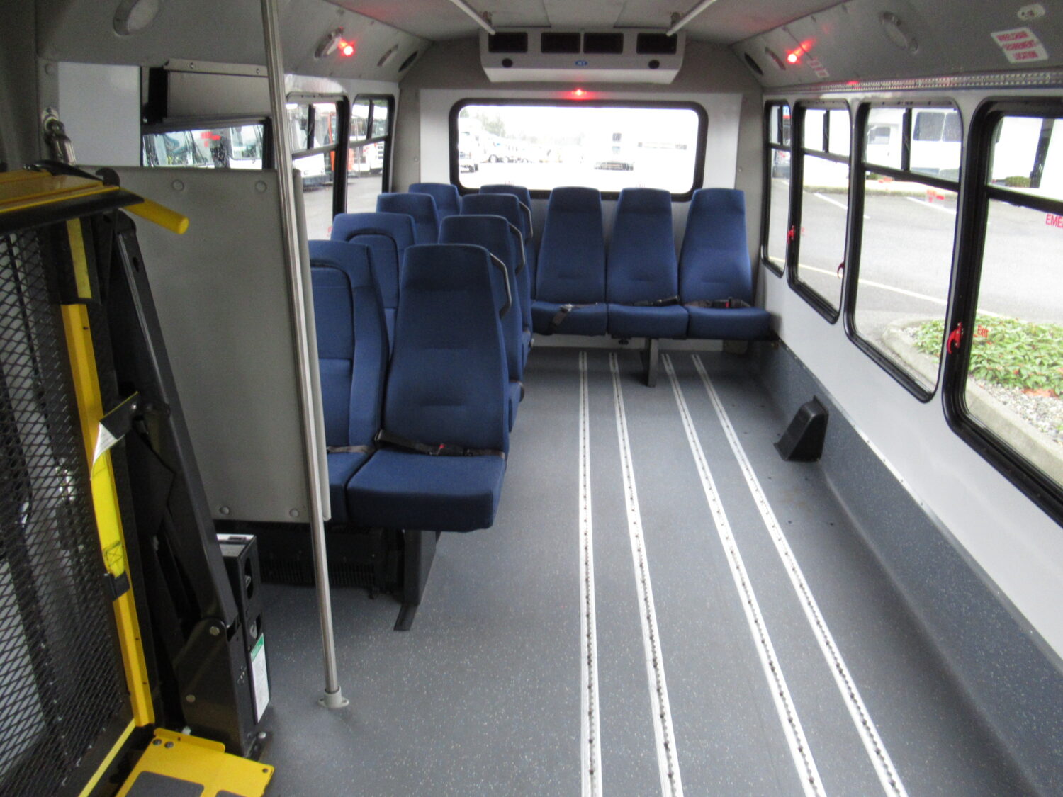 2013 Ford Elkhart 11 Passenger + 3 Wheelchair ADA Shuttle Bus - S32783 - Image 6