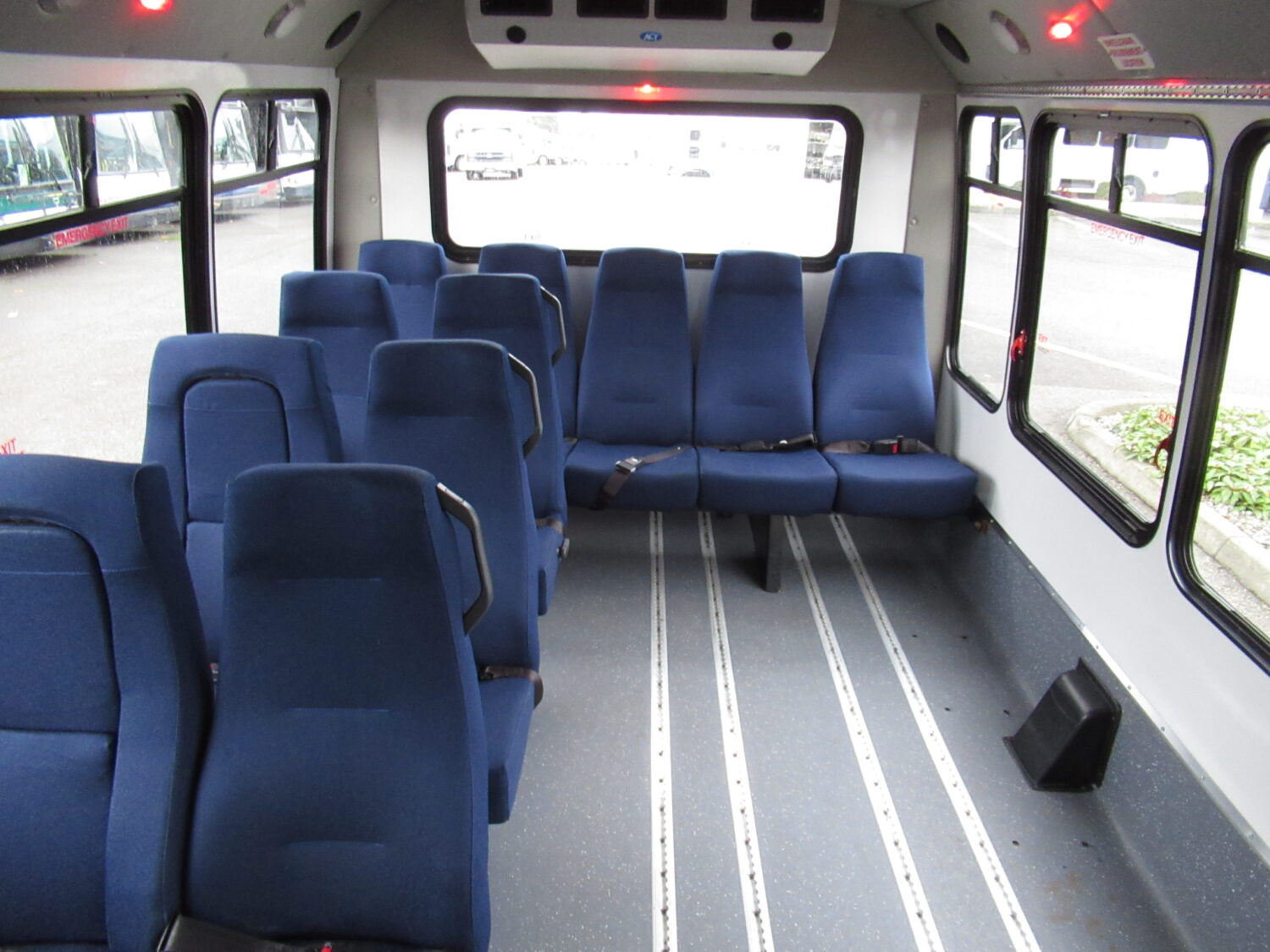 2013 Ford Elkhart 11 Passenger + 3 Wheelchair ADA Shuttle Bus - S32783 - Image 7