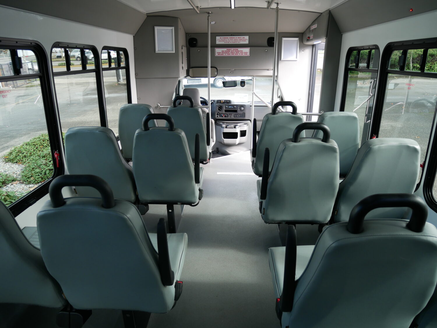 2021 Ford Turtle Top Terra Transit 14 Passenger ADA Shuttle Bus - S01201 - Image 9