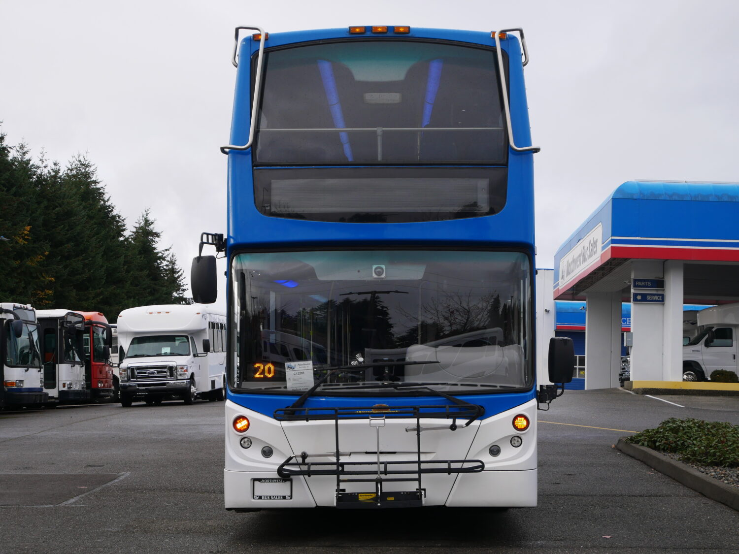 double-decker coach bus