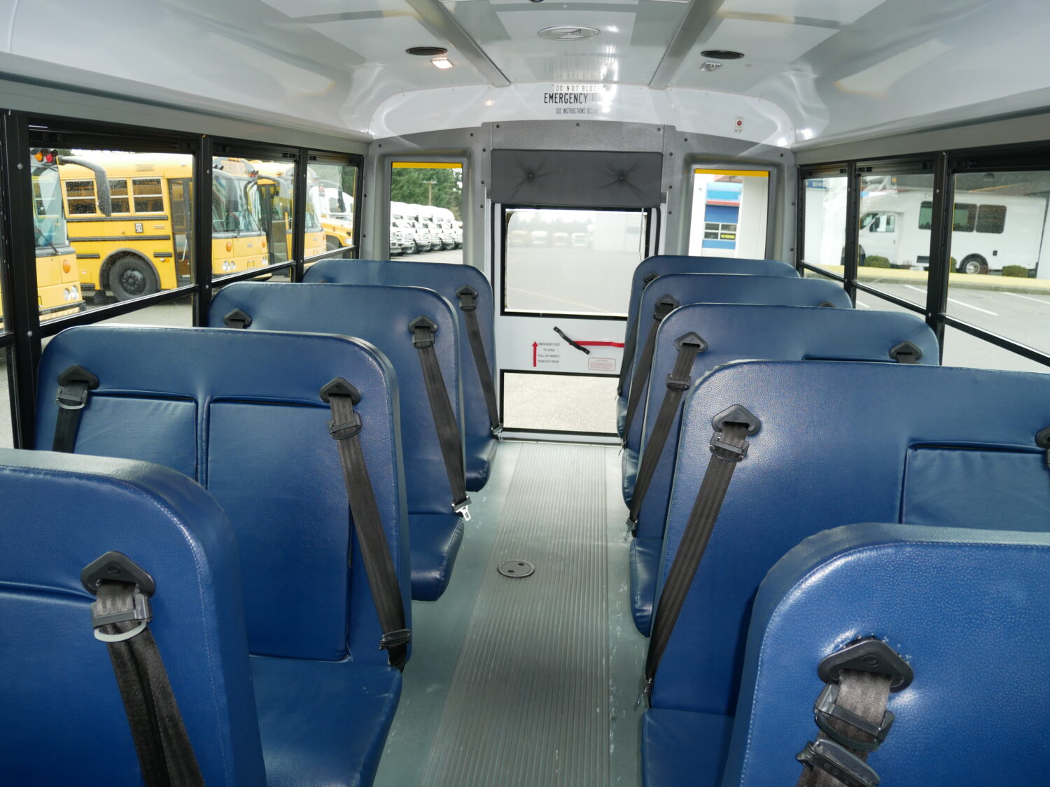 2016 Ford Bluebird Microbird Girardin 18 Passenger Type-A School Bus - B05334 - Image 6