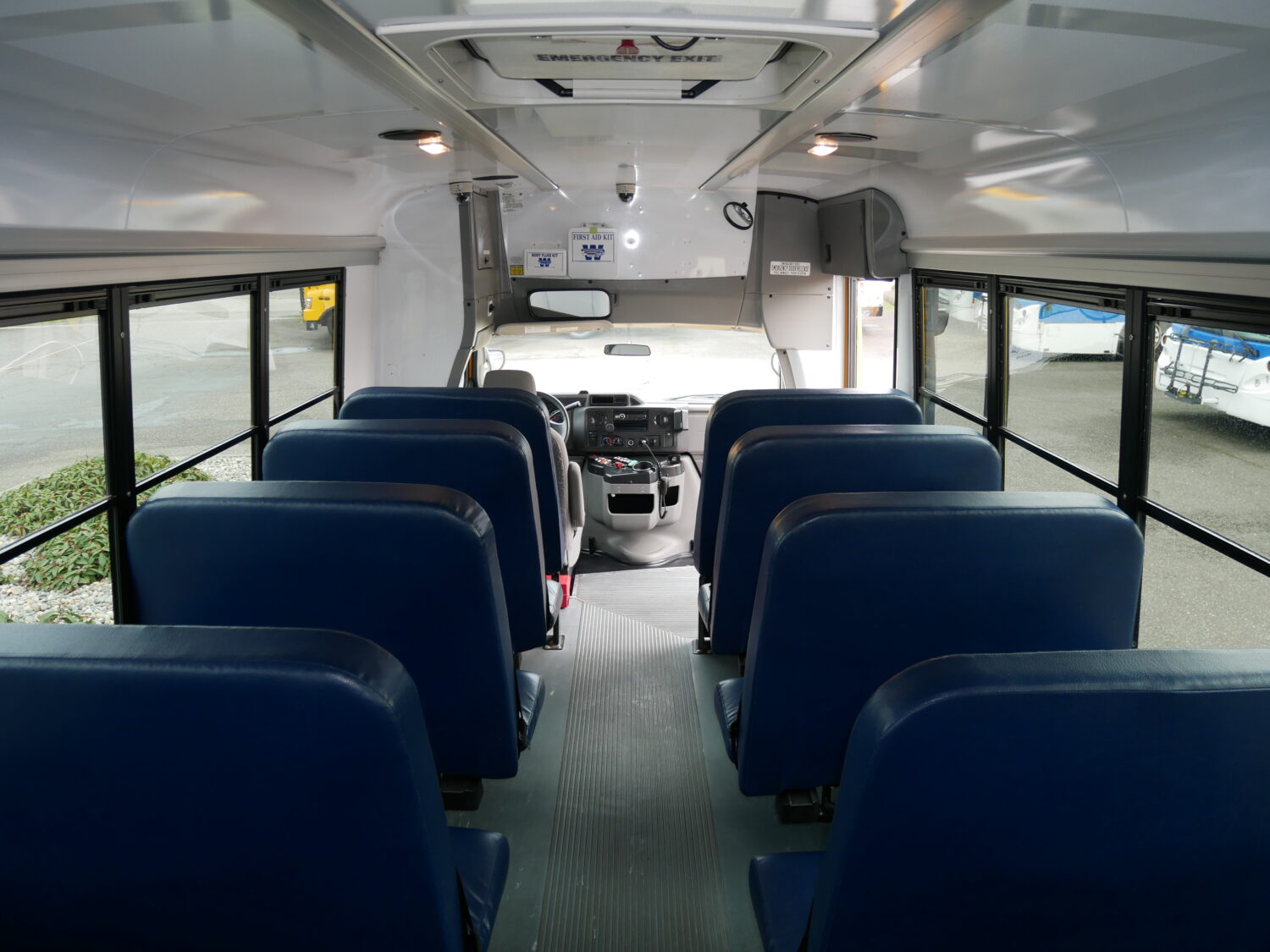 2016 Ford Bluebird Microbird Girardin 18 Passenger Type-A School Bus - B05334 - Image 8