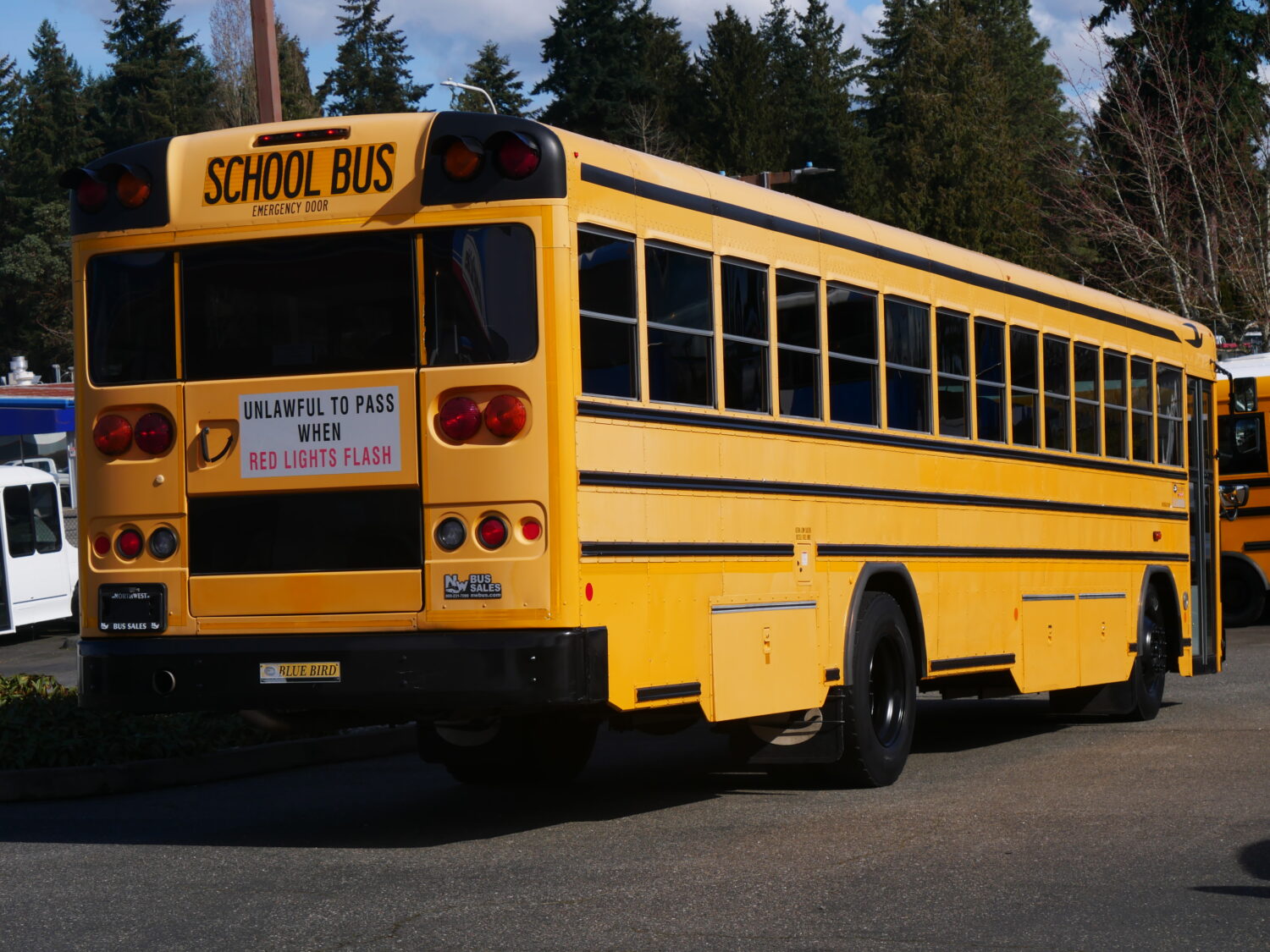 2010 Blue Bird All American 81 Passenger School Bus - B74858 - Image 3