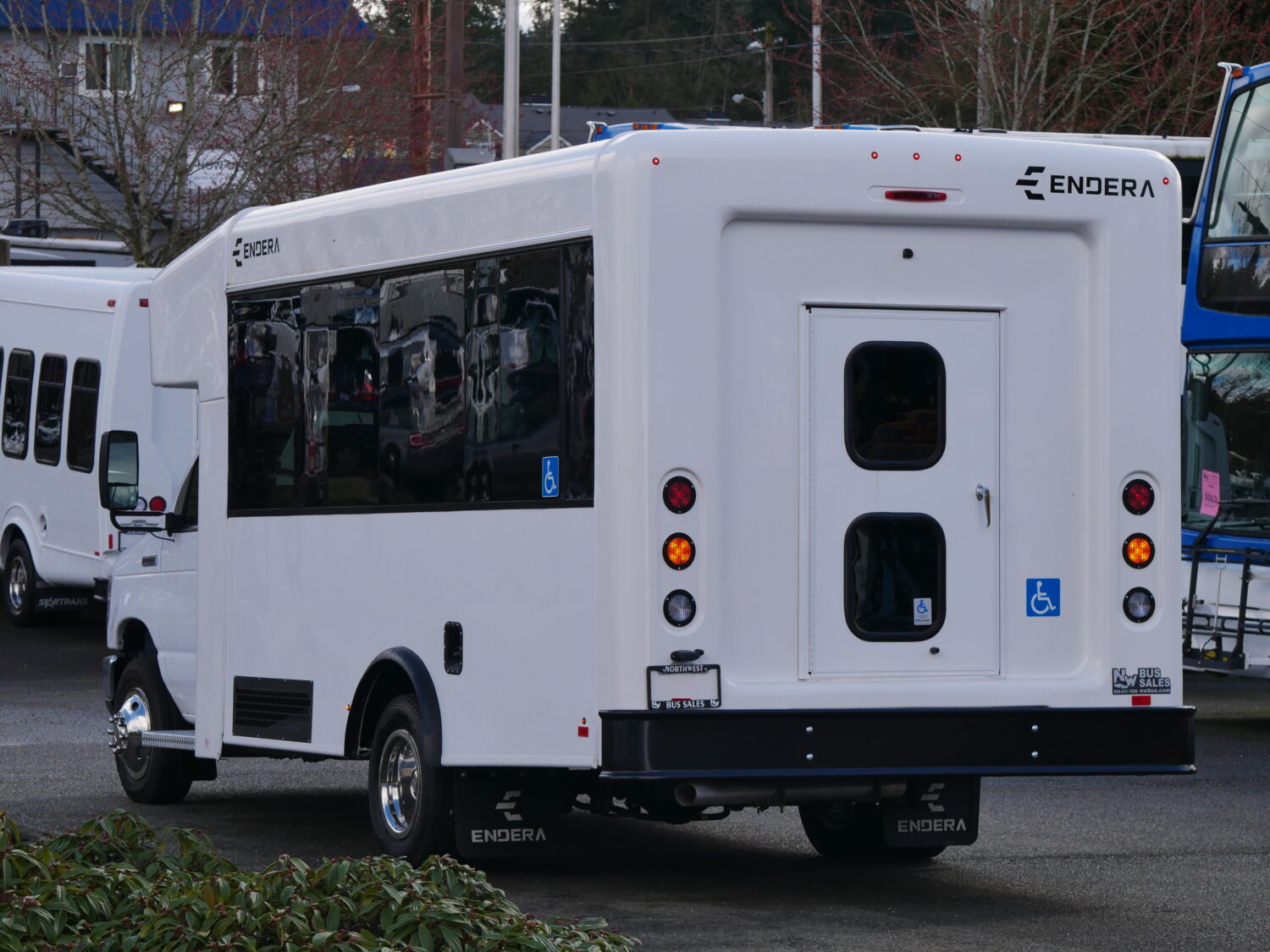 2024 Ford Endera 12 Pass & 2 Wheelchair Shuttle Bus - S36692 - Image 4