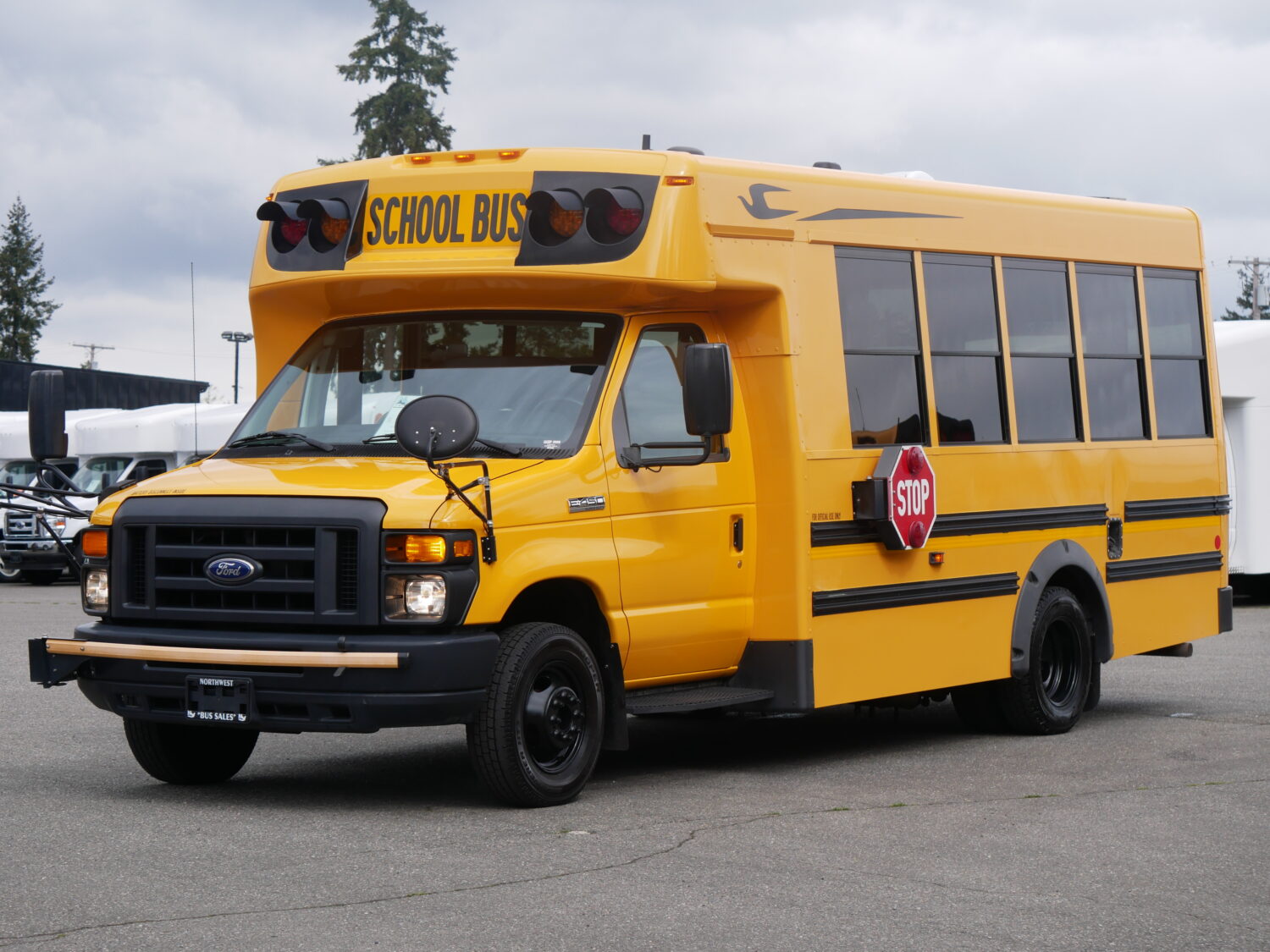 2015 Ford Blue Bird Girardin 18 Passenger School Bus - B25540 - Image 2