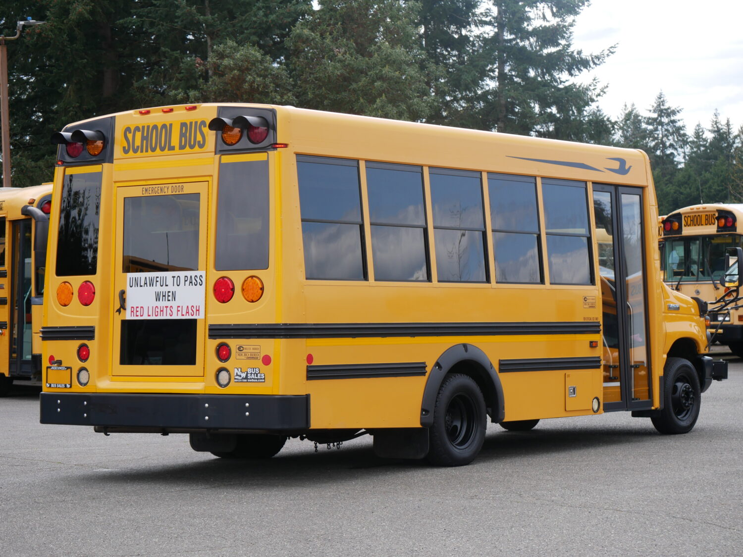 2015 Ford Blue Bird Girardin 18 Passenger School Bus - B25540 - Image 3
