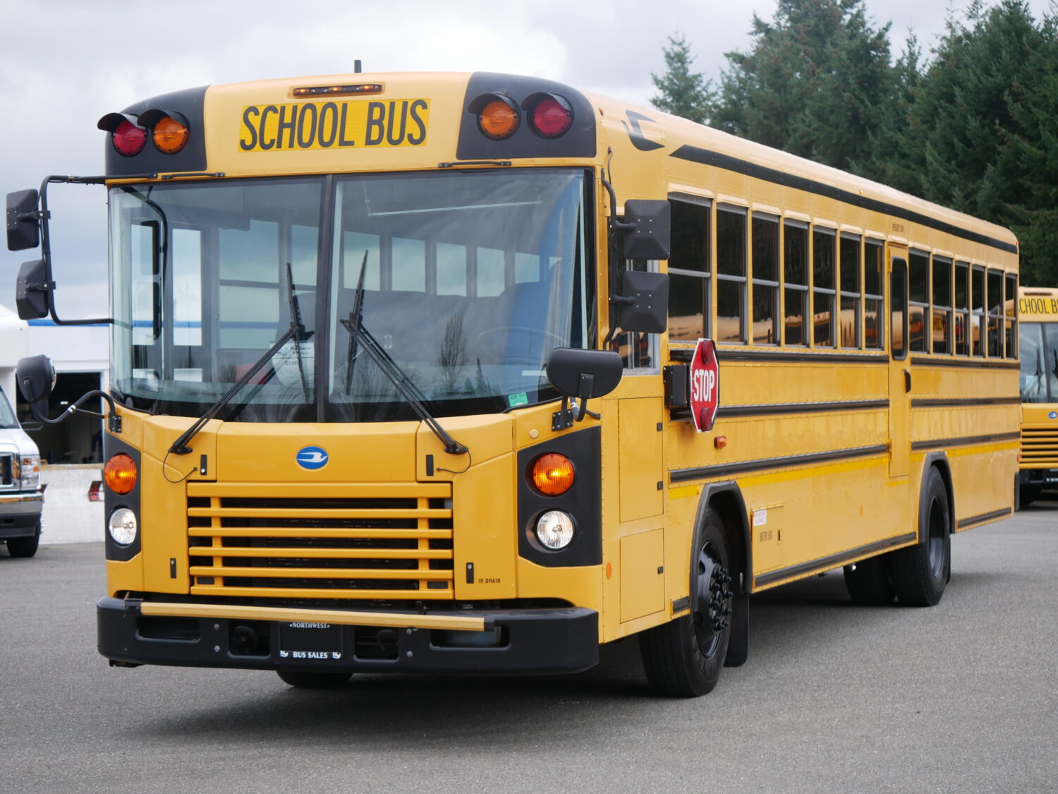 2010 Blue Bird All American 81 Passenger School Bus - B74855 - Image 2