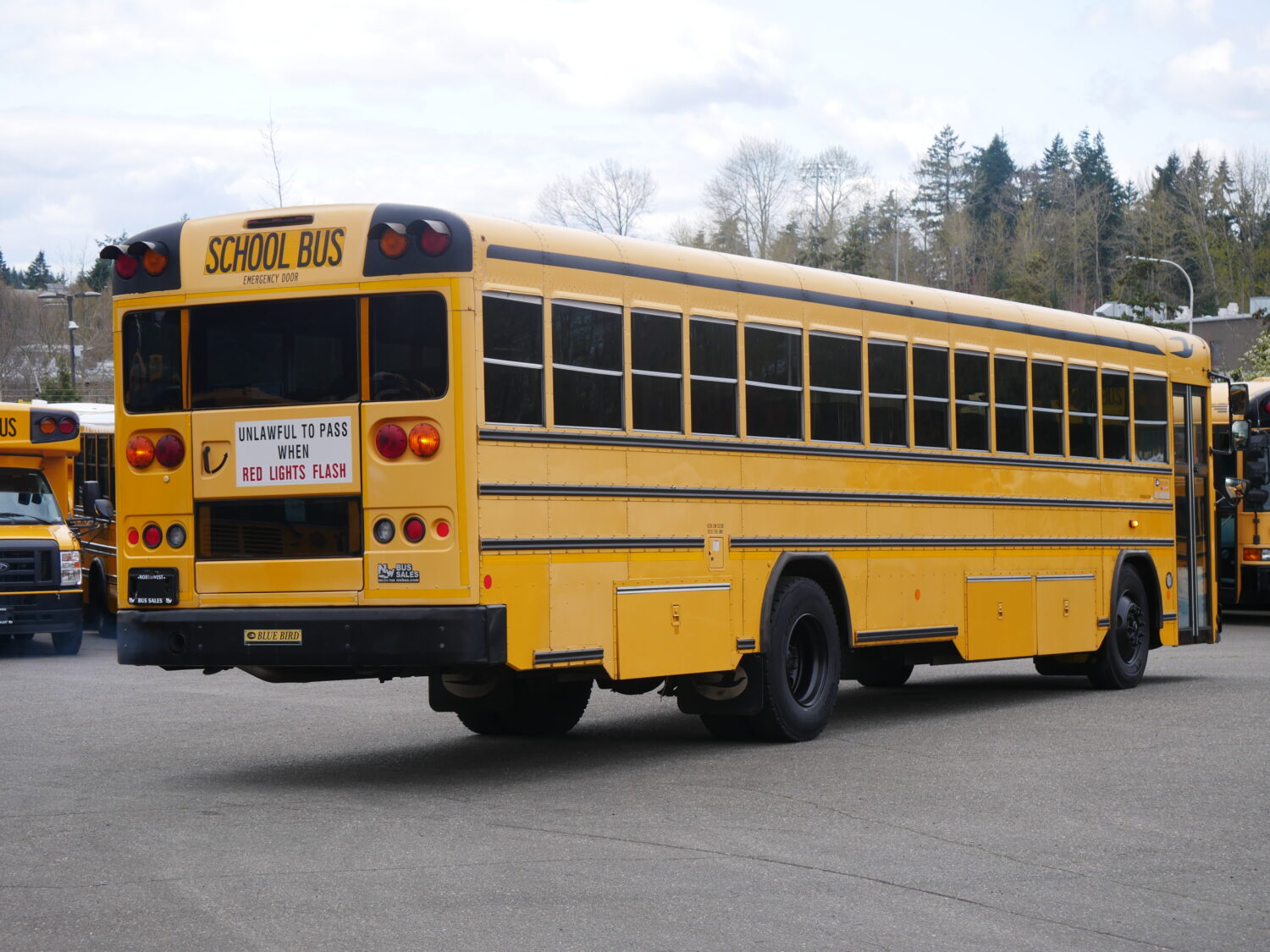 2010 Blue Bird All American 81 Passenger School Bus - B74860 - Image 3