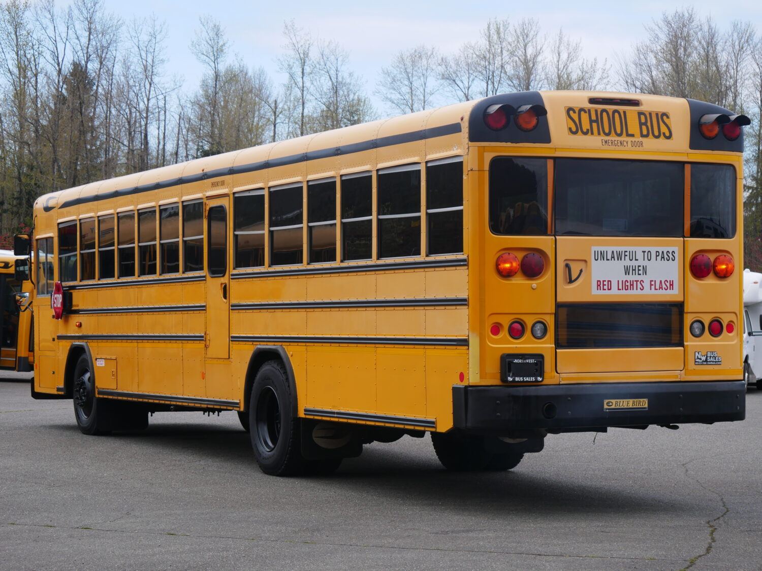 2010 Blue Bird All American 81 Passenger School Bus - B74860 - Image 4