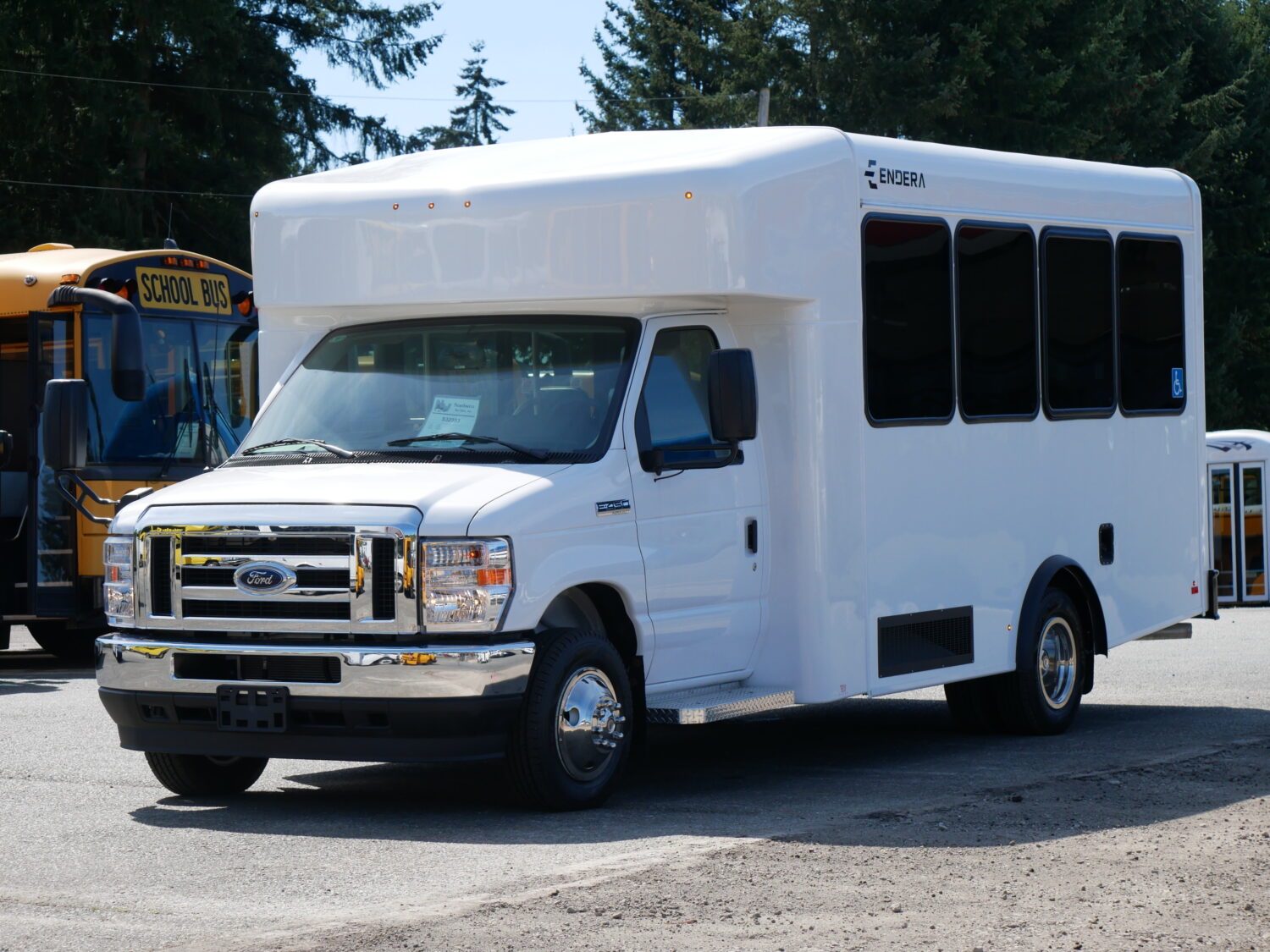 2024 Ford Endera 14 Passenger ADA Shuttle Bus - S32593 - Image 2