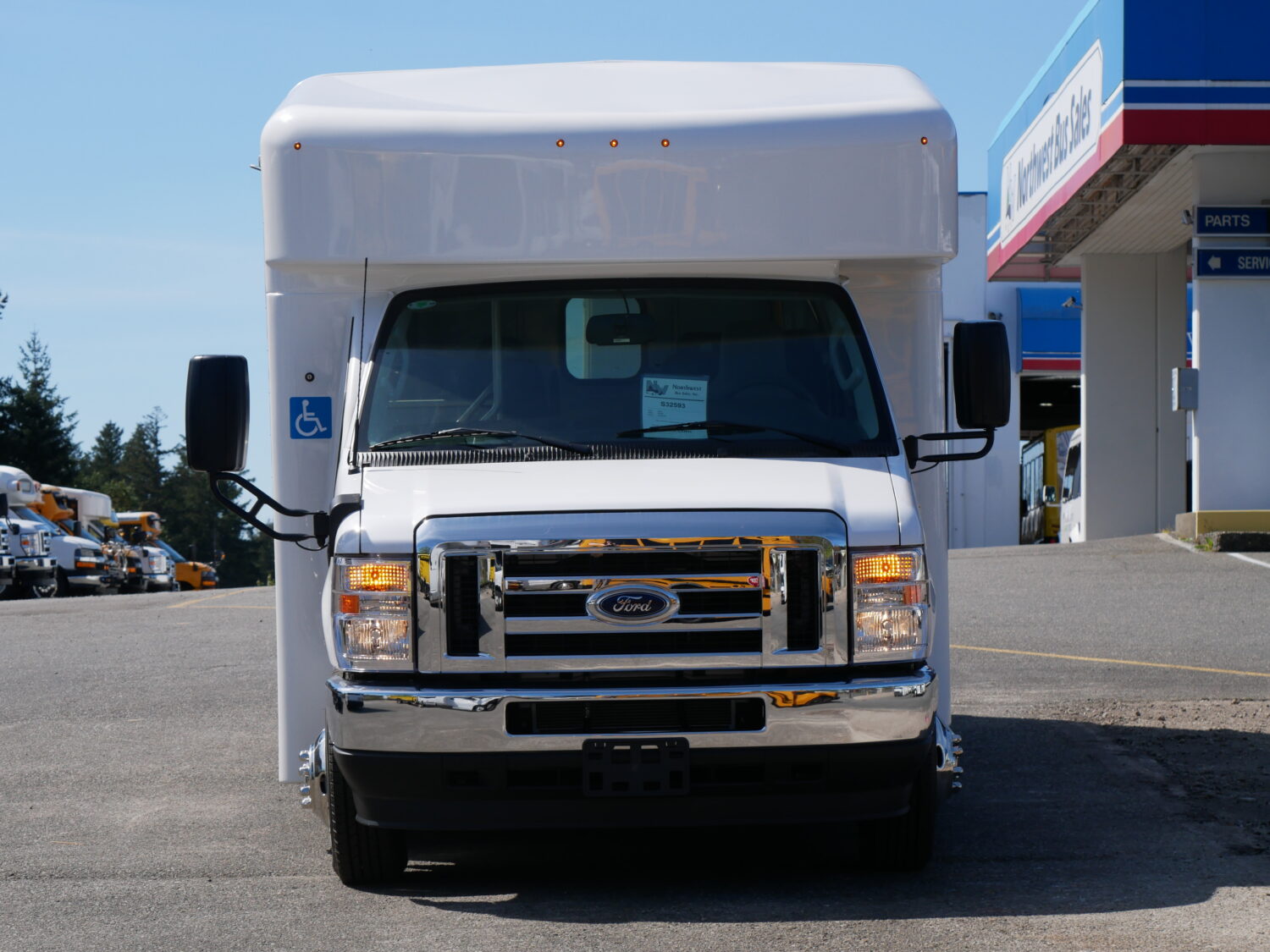 2024 Ford Endera 14 Passenger ADA Shuttle Bus - S32593 - Image 12